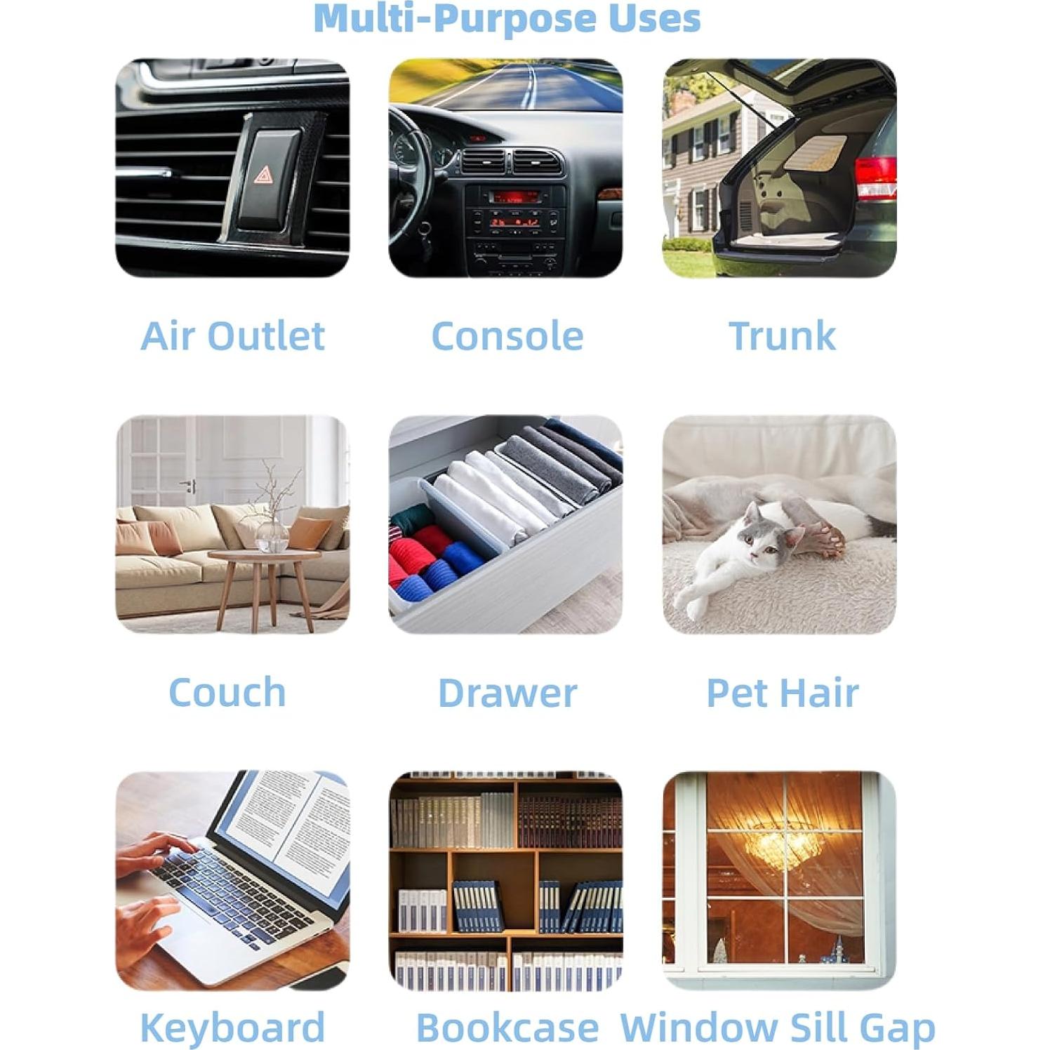 Aspiradora de Mano Inalámbrica Zannful Mini 50W HEPA 0.30kg