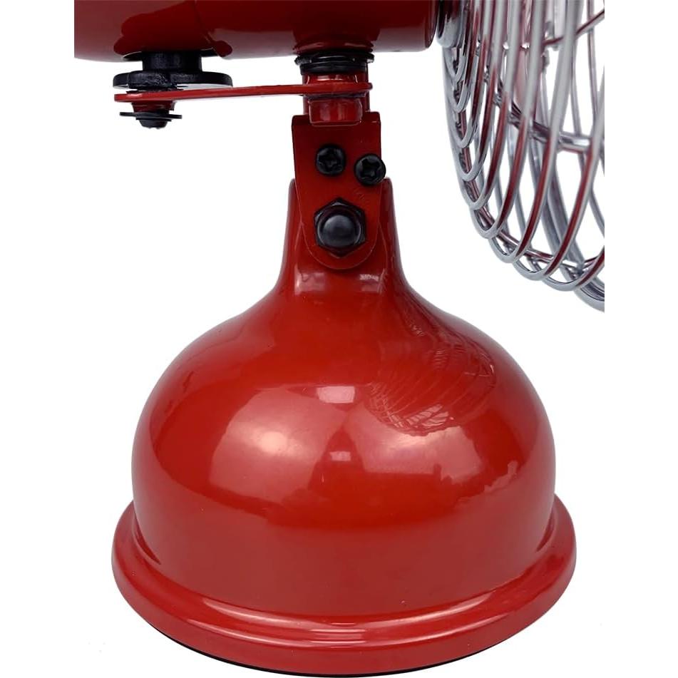 Ventilador Personal Oscilante USB Good Housekeeping 12.7 cm Carmesí