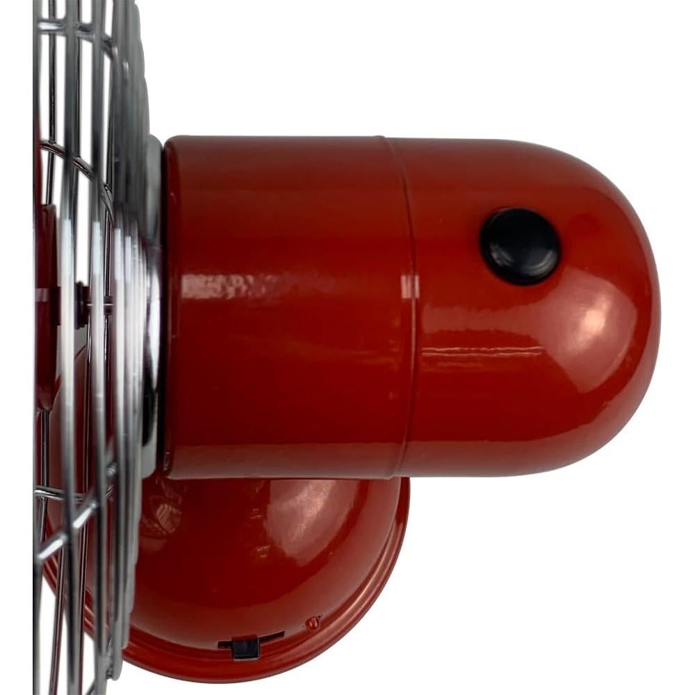 Ventilador Personal Oscilante USB Good Housekeeping 12.7 cm Carmesí