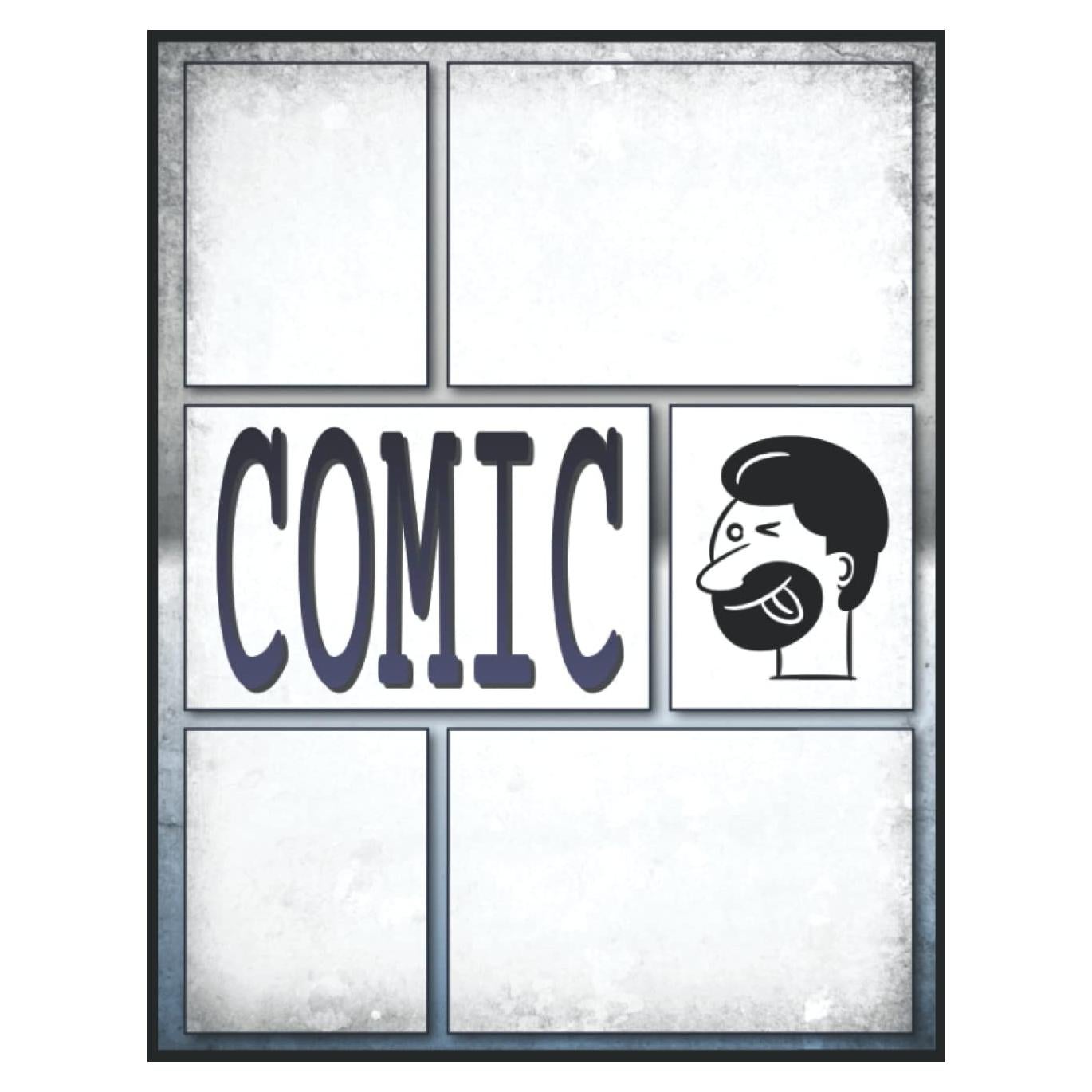 Crea Tu Propio Cómic: Paneles De Novela Gráfica En Blanco Para Aprender A Crear Su Propio Cómic | Cuaderno A4 Grande | 100 Páginas Con Plantillas ... | Regalos Niños 10 (Spanish Edition)