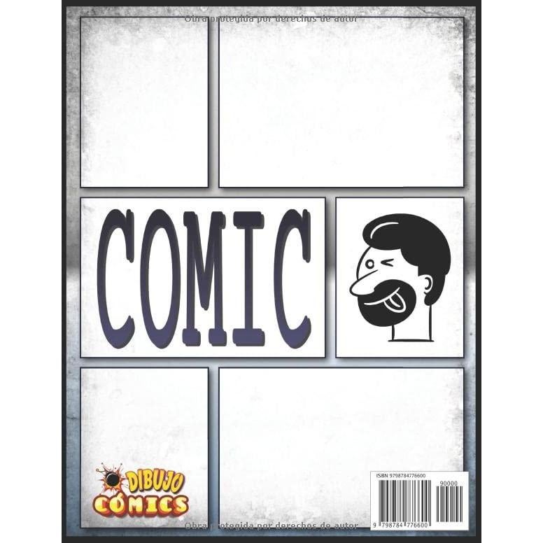 Crea Tu Propio Cómic: Paneles De Novela Gráfica En Blanco Para Aprender A Crear Su Propio Cómic | Cuaderno A4 Grande | 100 Páginas Con Plantillas ... | Regalos Niños 10 (Spanish Edition)