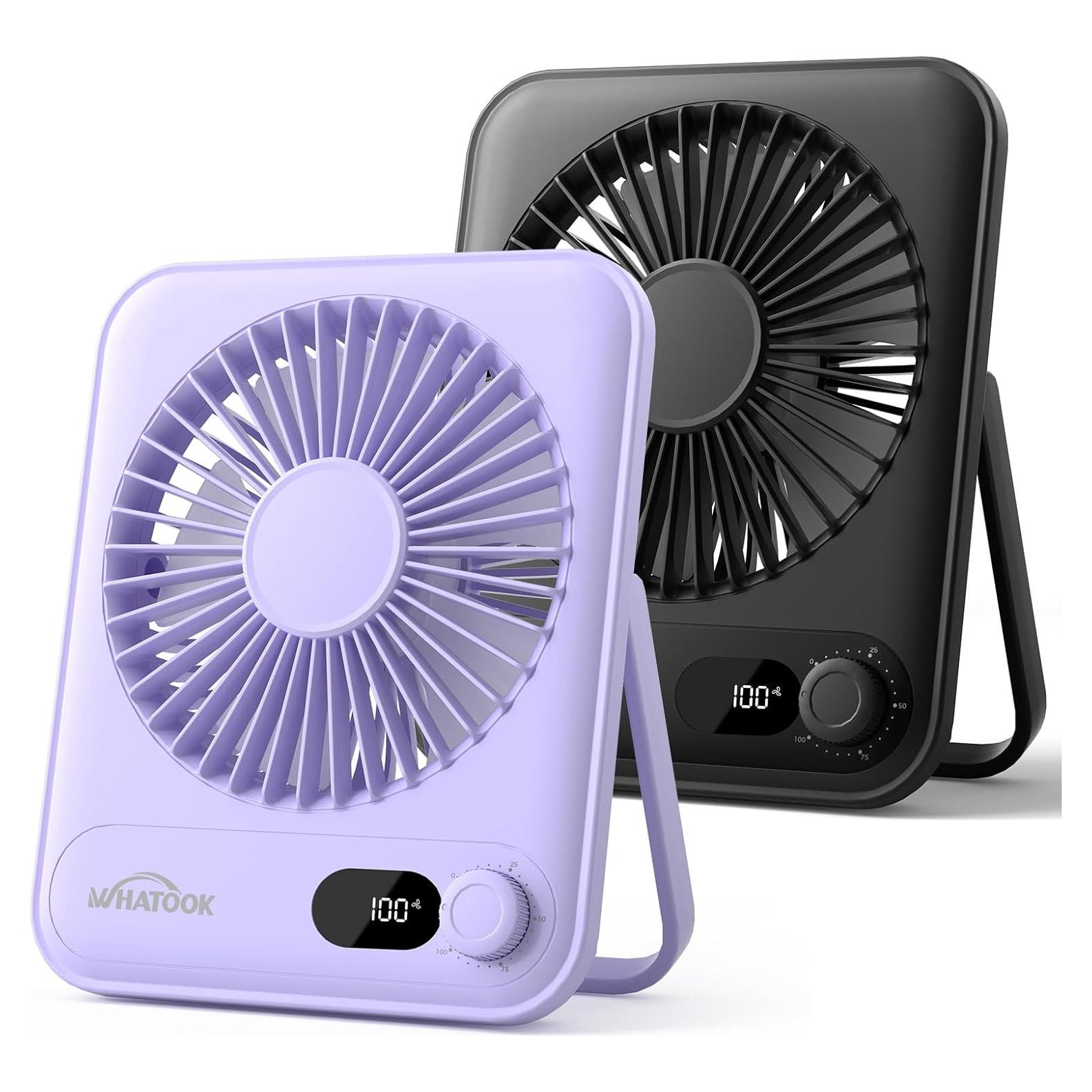 Ventilador de Escritorio Portátil WHATOOK HL008 2000mAh Silencioso