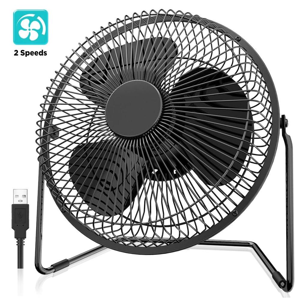 Ventilador de Escritorio USB EasyAcc 22.86 cm Ultra-silencioso