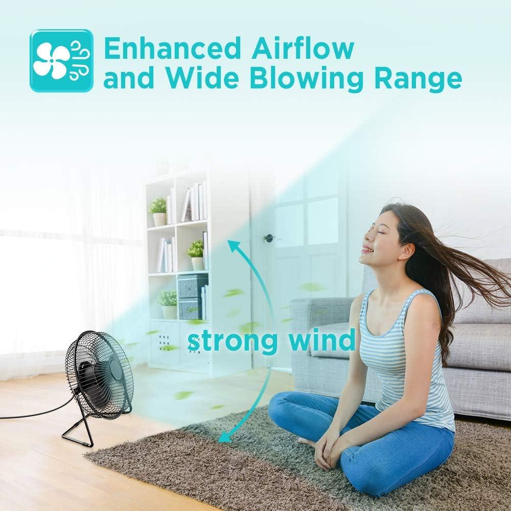 Ventilador de Escritorio USB EasyAcc 22.86 cm Ultra-silencioso