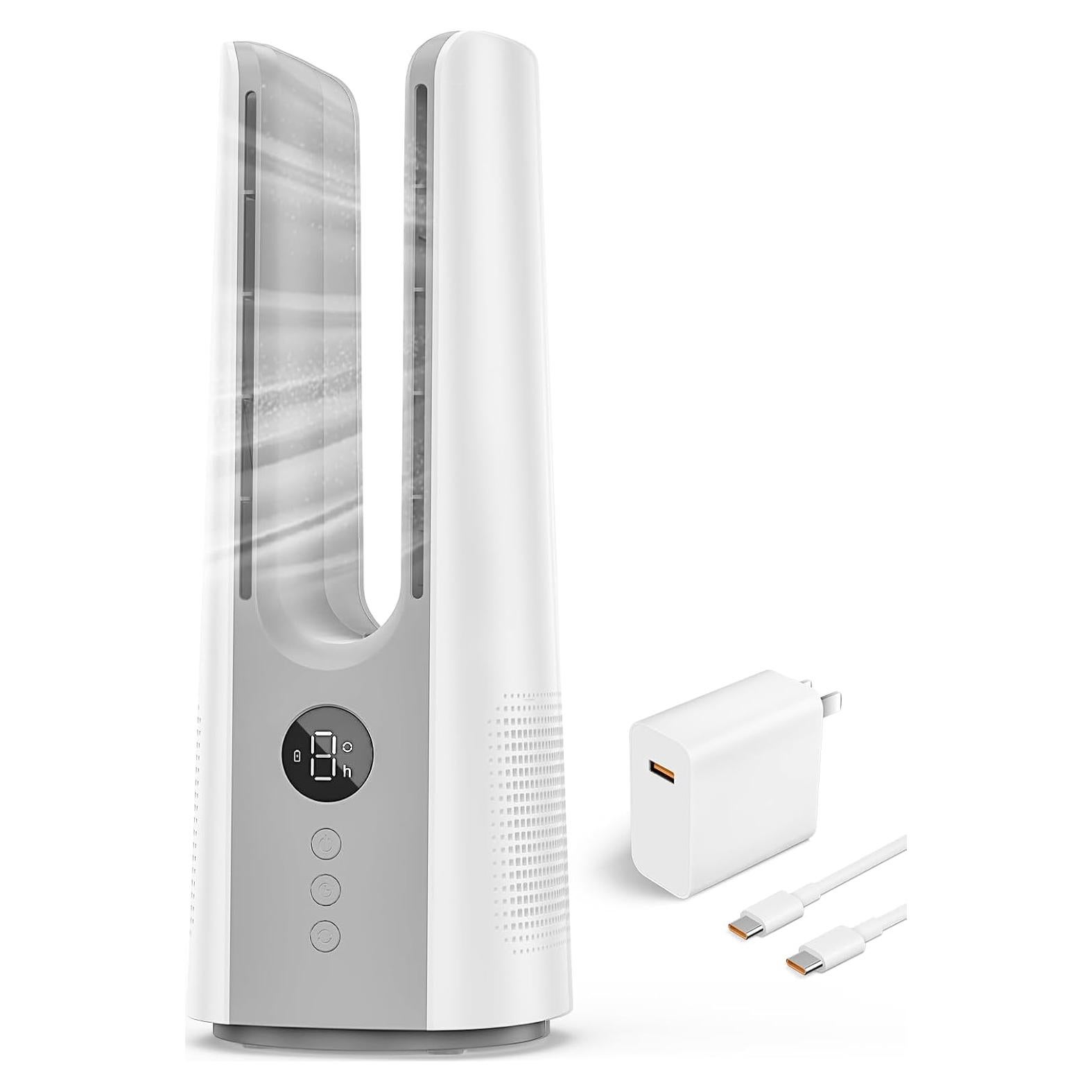 Ventilador de Escritorio KONSIDEN F14-W 34 cm Sin Aspas 9 Velocidades