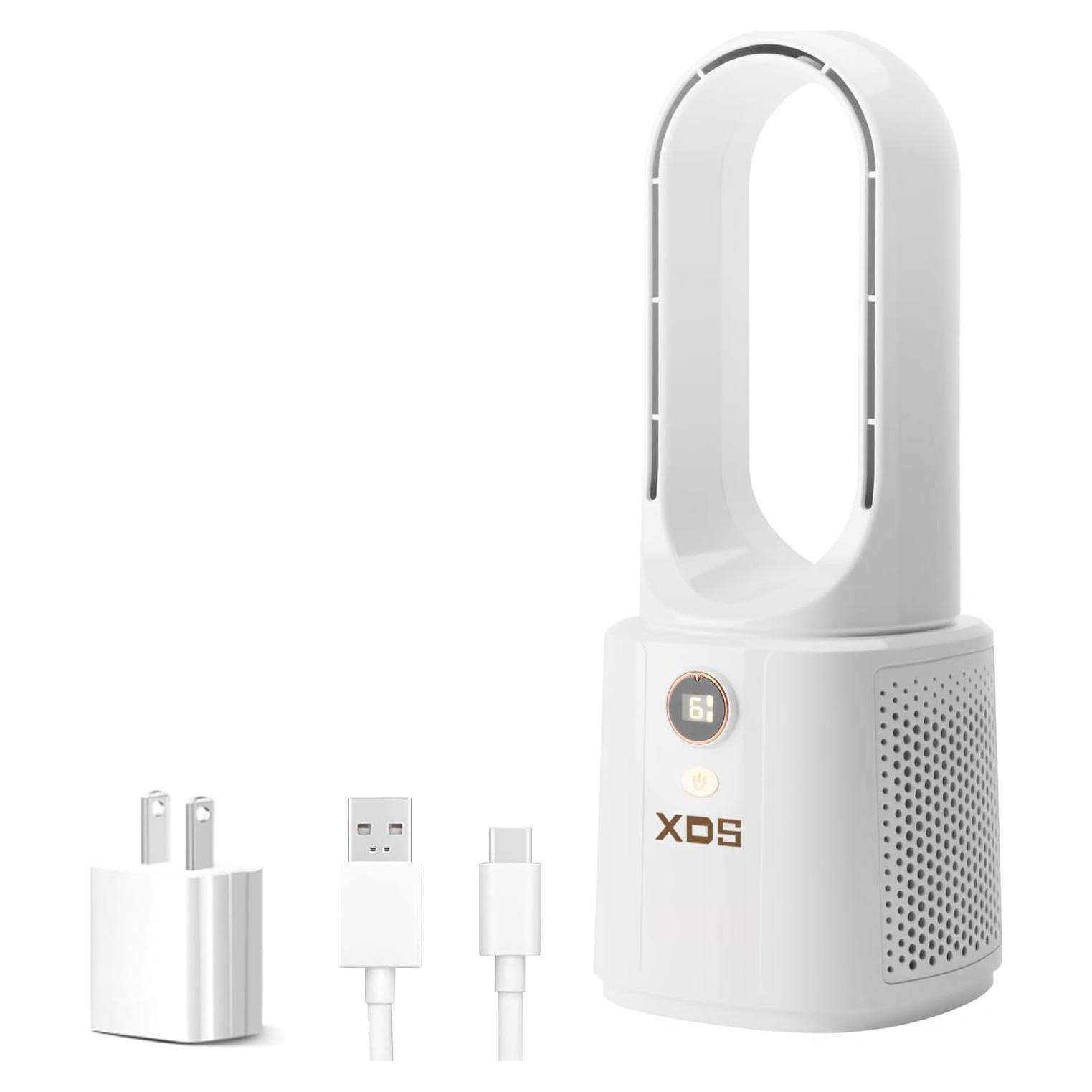 Ventilador de Escritorio Sin Aspas XDS WYFS 32.5 cm 6 Velocidades