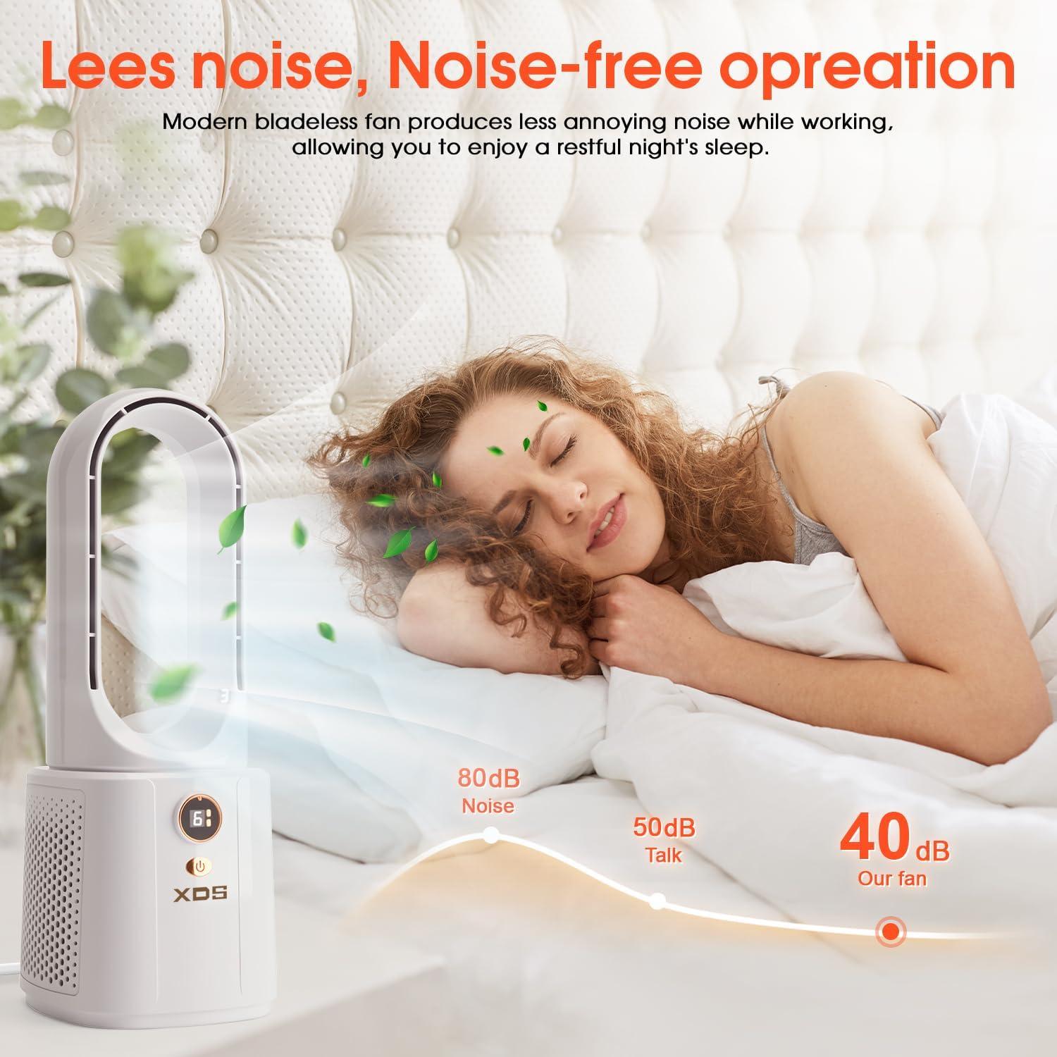 Ventilador de Escritorio Sin Aspas XDS WYFS 32.5 cm 6 Velocidades