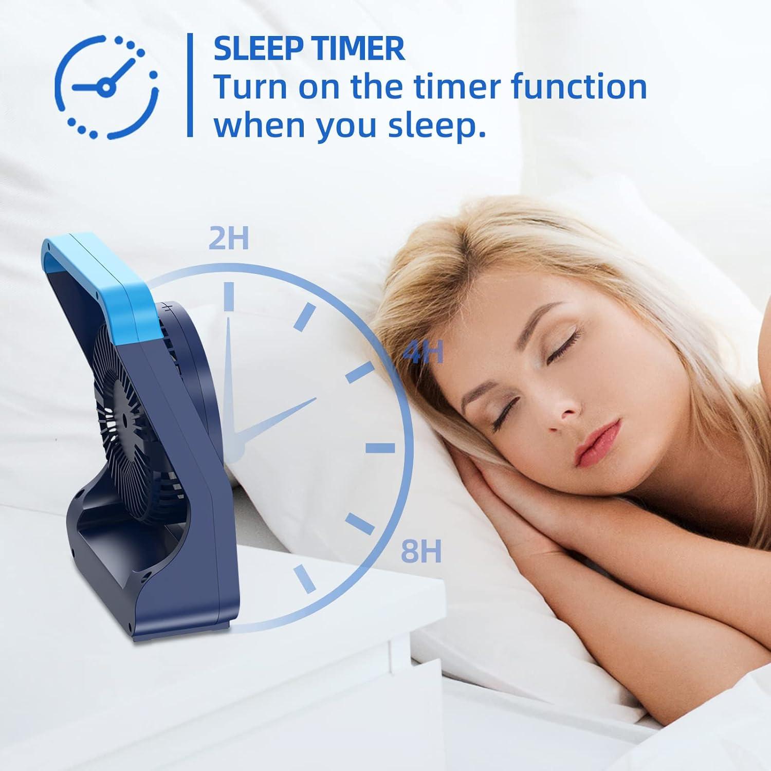 Ventilador de Mesa Portátil Dorobeen TF32B 20000mAh USB