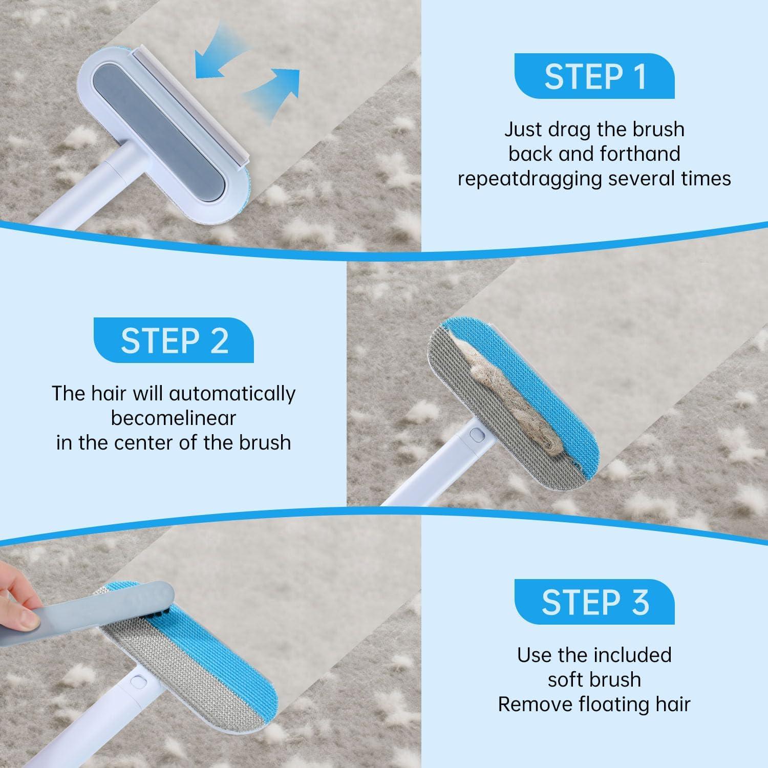 Cepillo Quitapelos Multifuncional INABULETWO 4 en 1 43.9cm