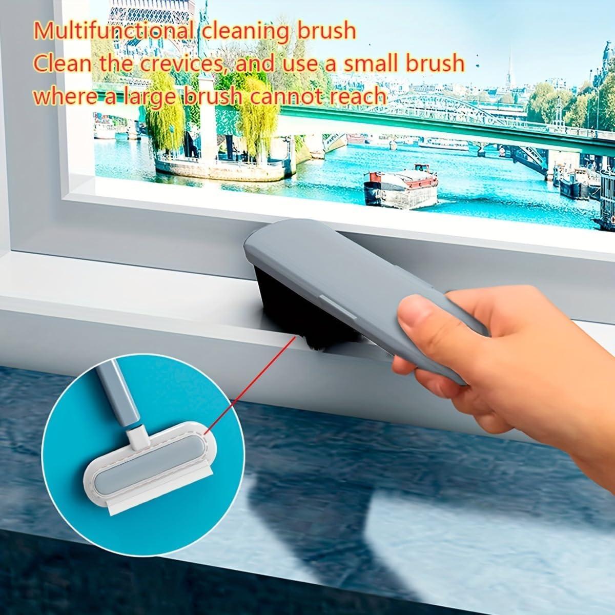 Removedor de Pelo de Mascotas 4-en-1 Owtemeot con Mango Extensible