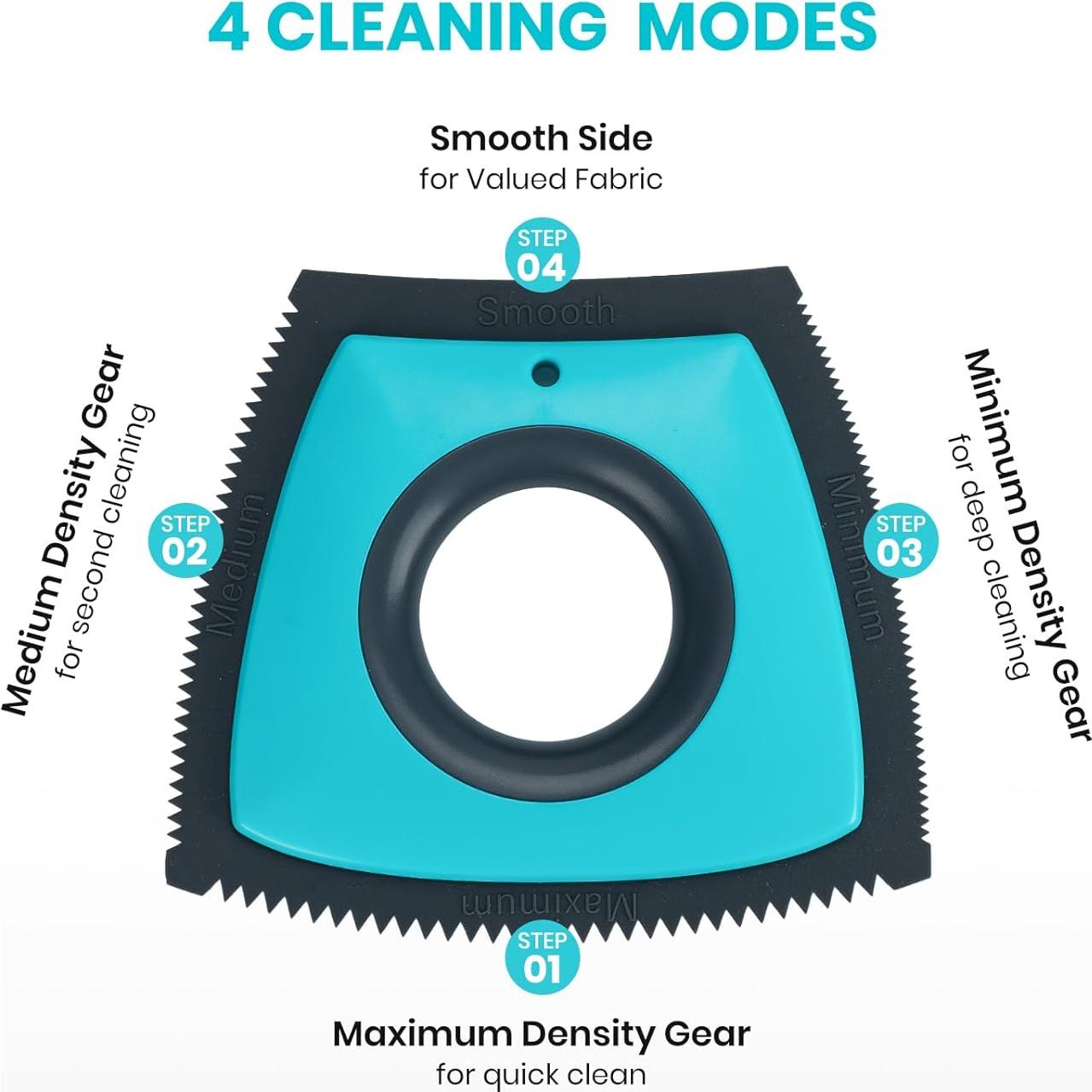 Removedor de Pelo de Mascota MAVRIZ Azul Reutilizable 15.6cm