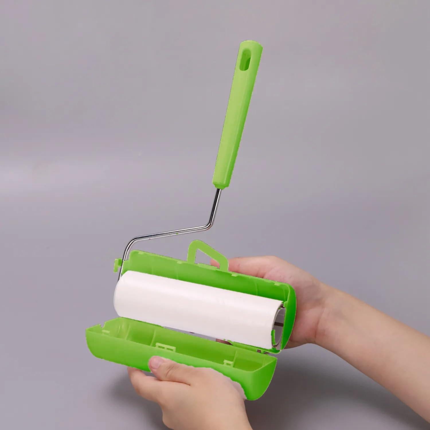 Rodillo de Pelusa Leo 16 cm con Mango Ergonómico y 90 Hojas