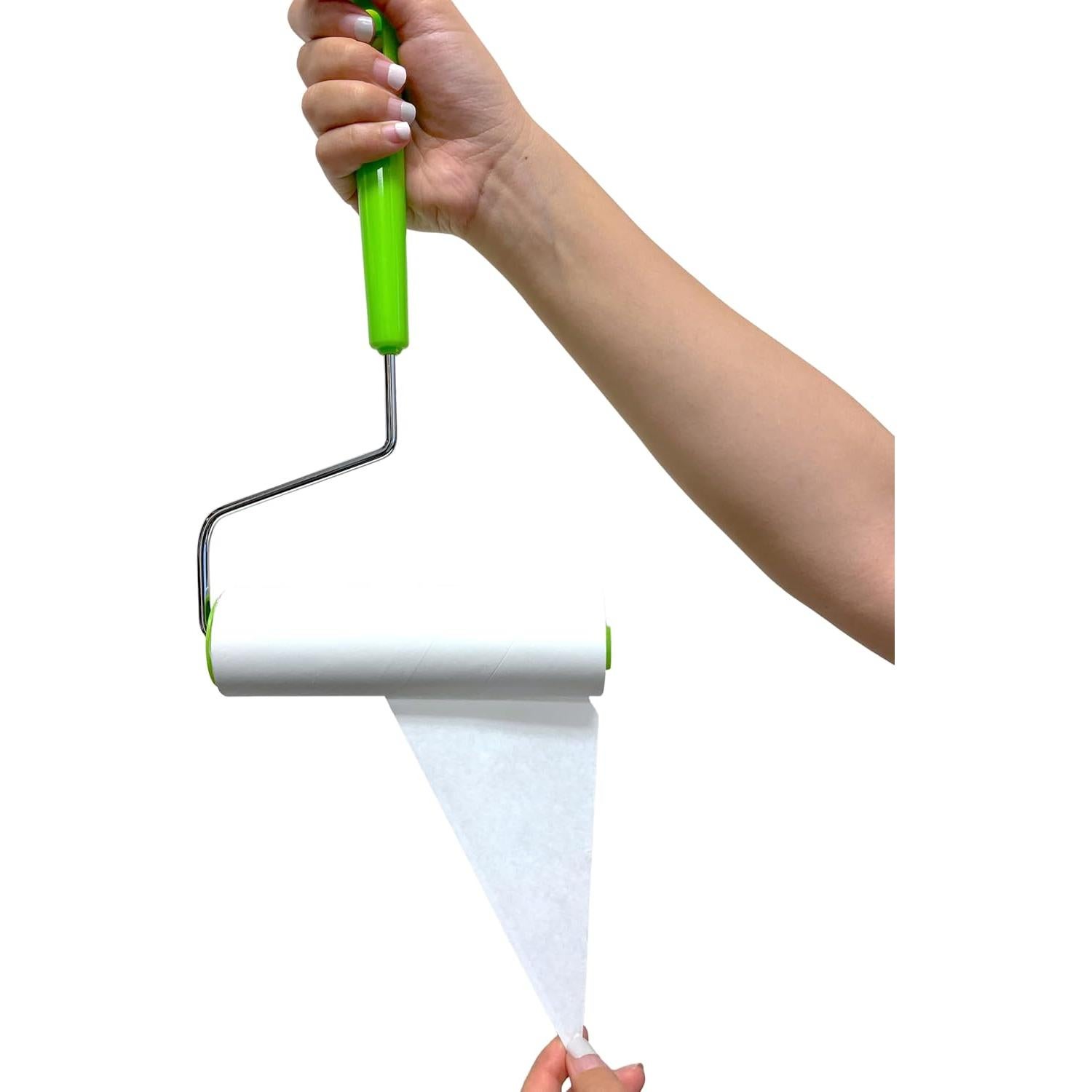 Rodillo de Pelusa Leo 16 cm con Mango Ergonómico y 90 Hojas