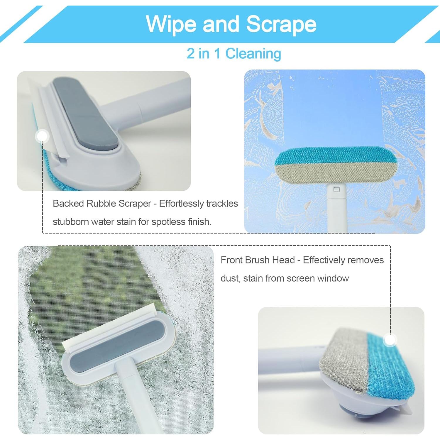 Removedor de Pelo de Mascota SWJDQS 4 en 1 Reutilizable Gris