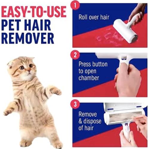 Cepillo Reutilizable Autolimpiante para Pelo de Mascota - 166g