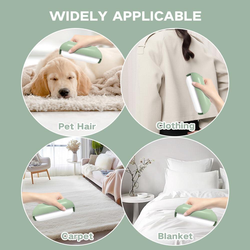 Rodillo de Pelusa Reutilizable Senbos 5" Ecológico para Mascotas