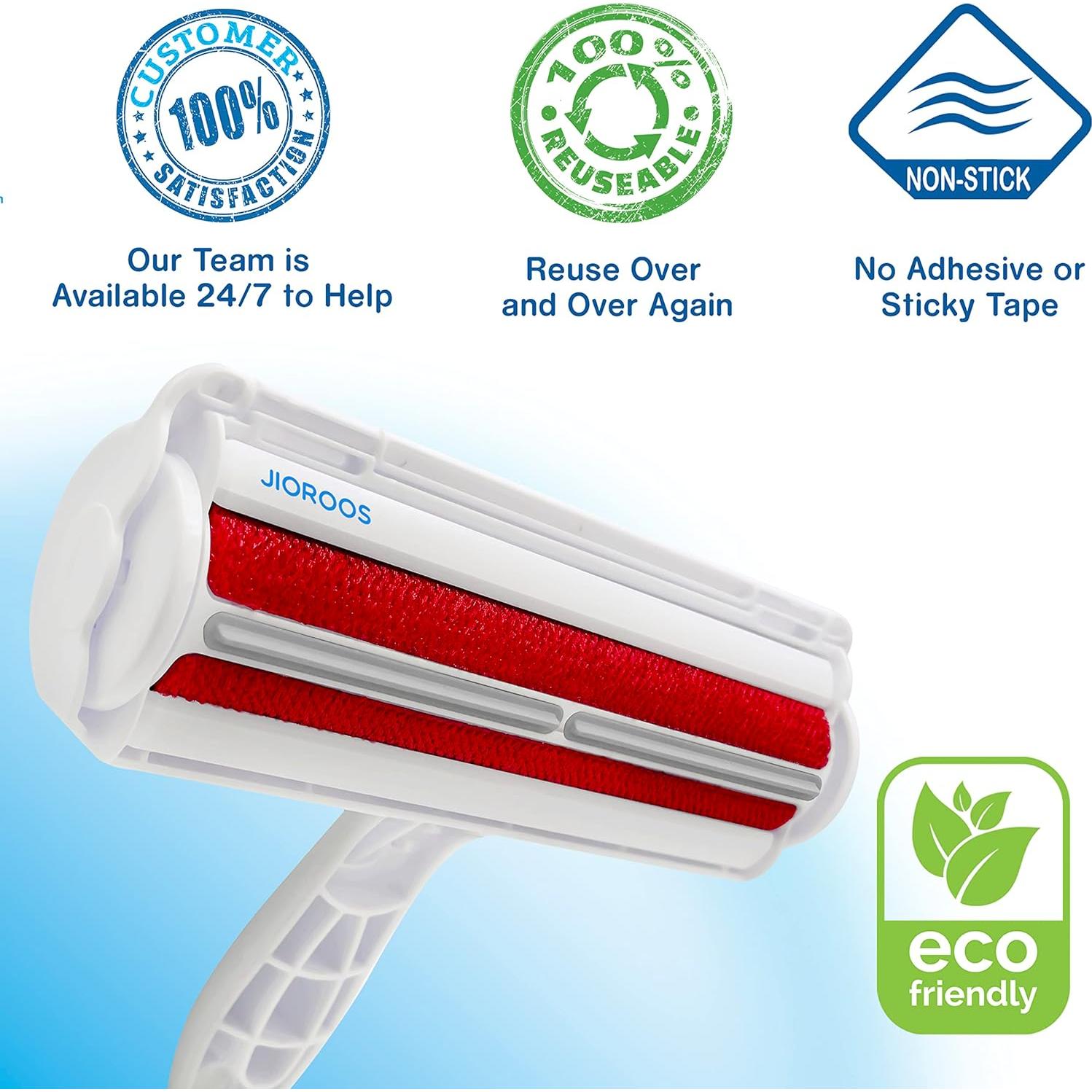 Removedor de Pelo de Mascota Jioroos Reutilizable 6.35x19.05cm