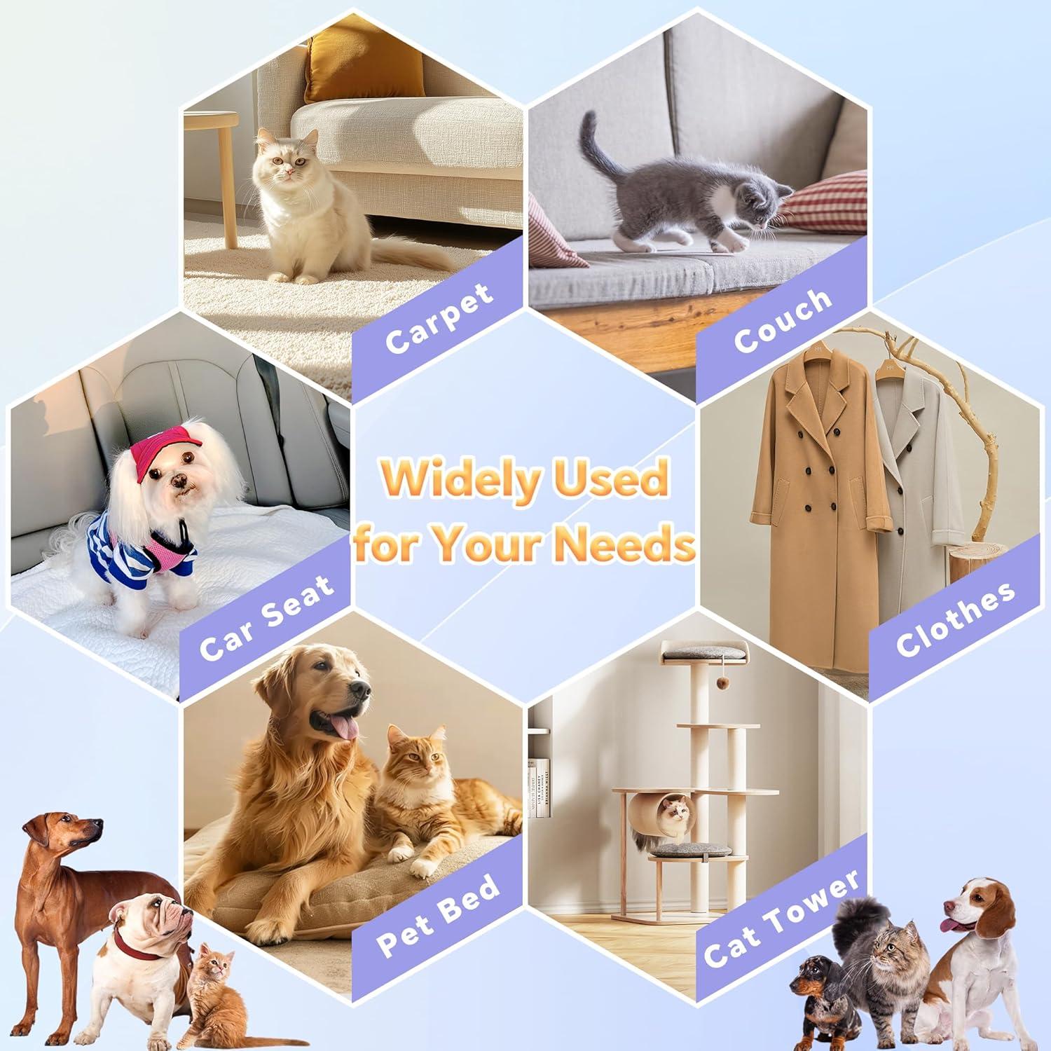 Kit Removedor de Pelo de Mascota LiuTaoWMX - 4 Paquetes