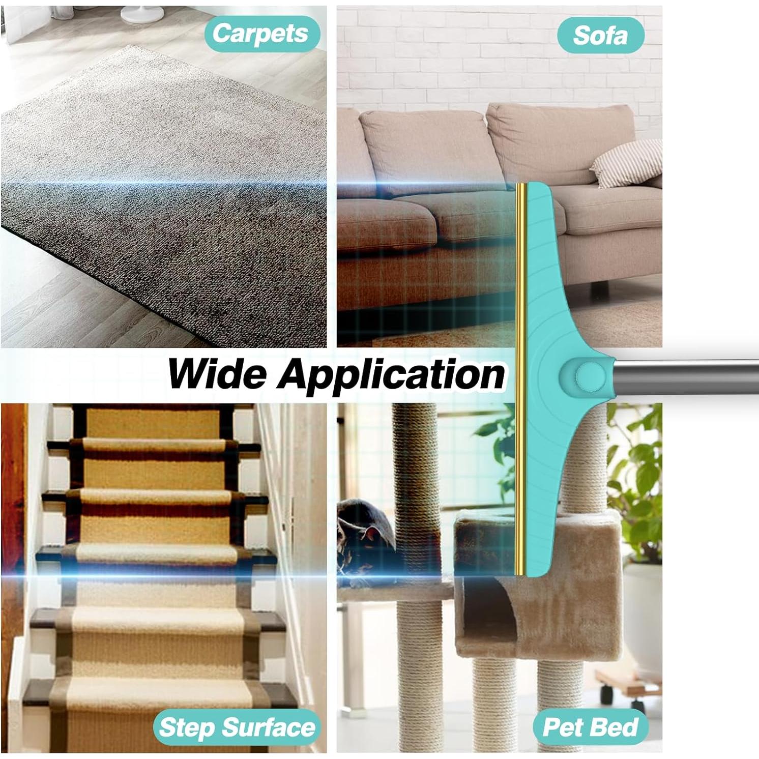 Rastrillo para Alfombras RundA 114.3 cm Eliminador de Pelo