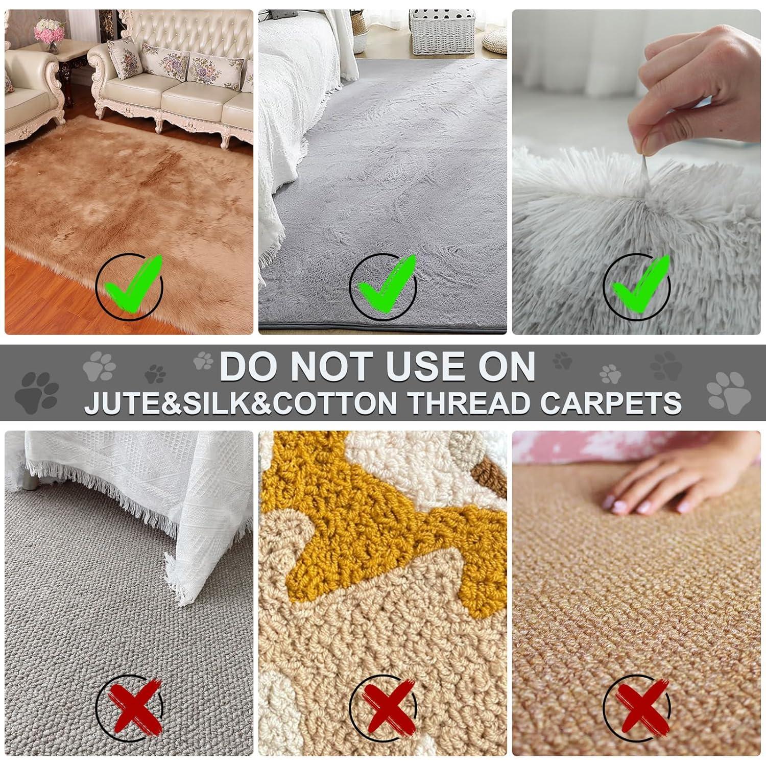 Rastrillo para Alfombras RundA 114.3 cm Eliminador de Pelo