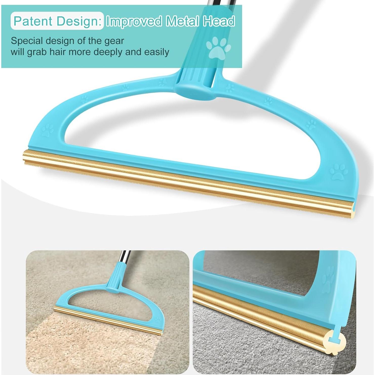 Rastrillo para Alfombra TOSMAL T10 - Eliminador Pelo Mascotas 142 cm