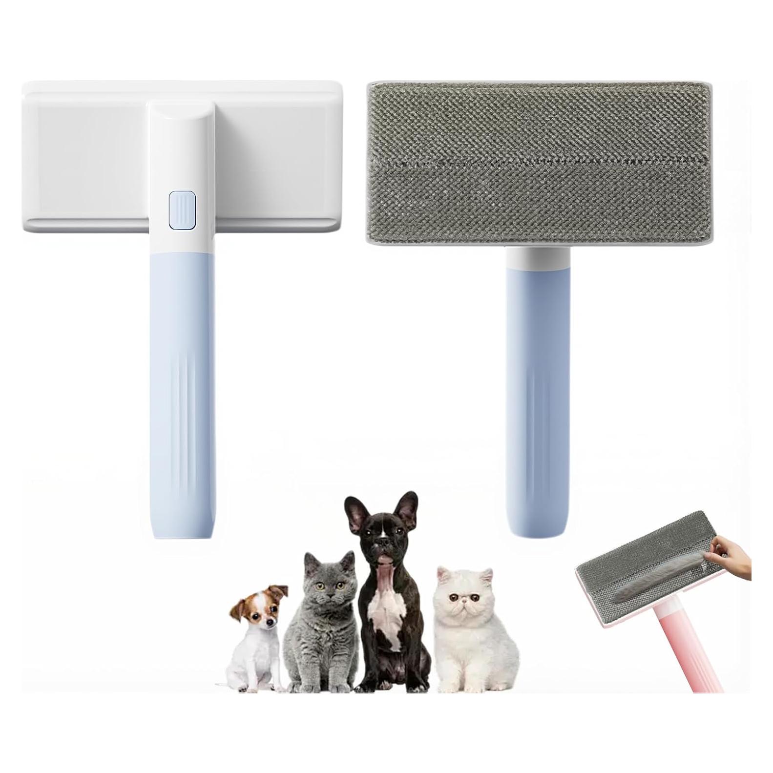 Removedor de Pelo de Mascota Statidom 16.5 cm Ecológico Azul