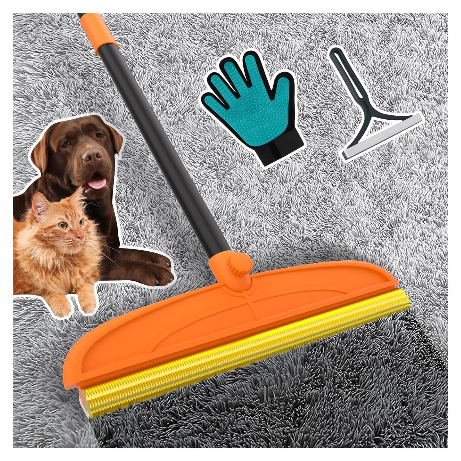 Rastrillo para Alfombras Huicocy 2 en 1 Reutilizable 30.5x152.4cm