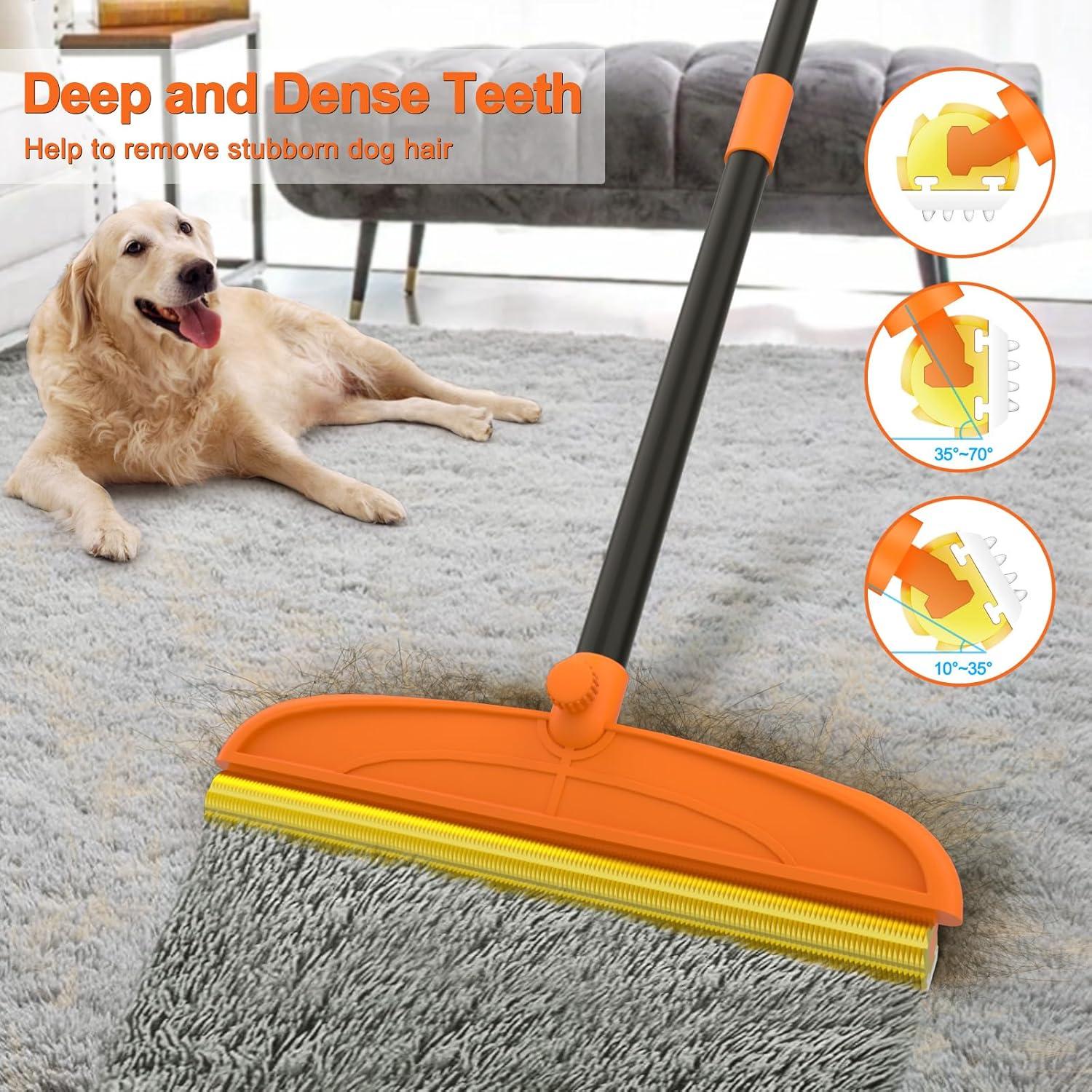 Rastrillo para Alfombras Huicocy 2 en 1 Reutilizable 30.5x152.4cm