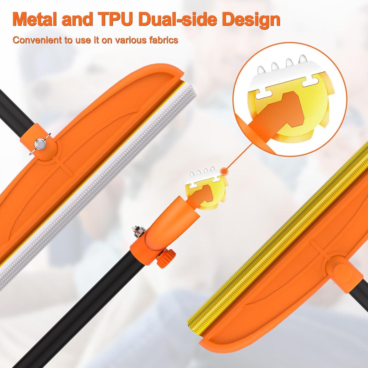 Rastrillo para Alfombras Huicocy 2 en 1 Reutilizable 30.5x152.4cm