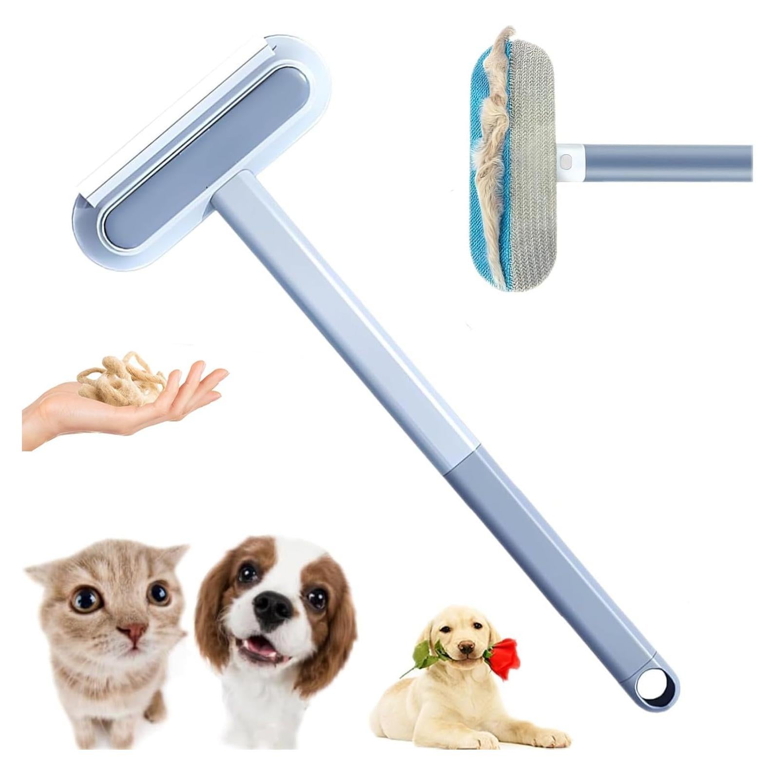 Removedor de Pelo de Mascotas JovifyNest 4 en 1 Doble Cara