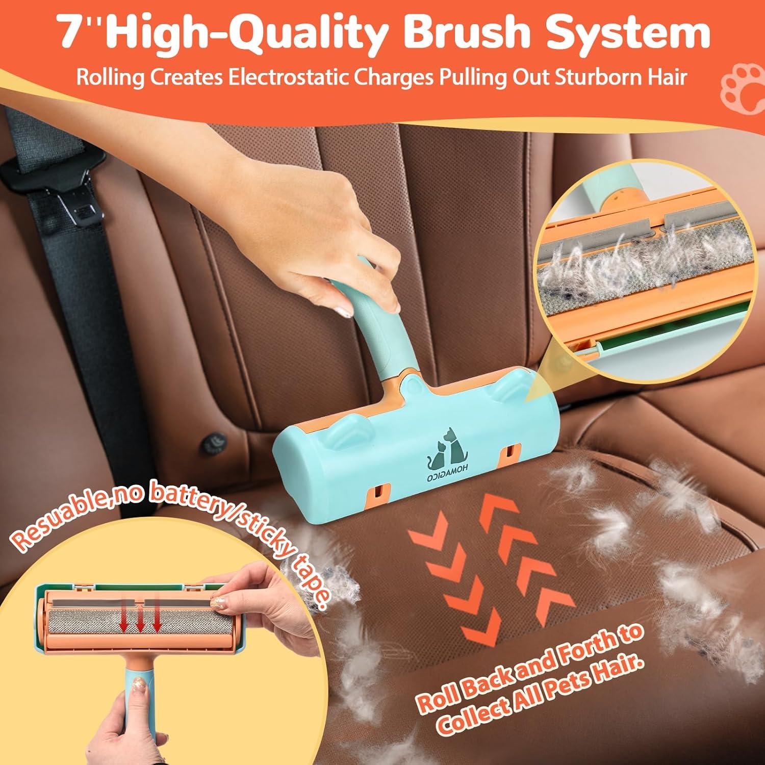 Kit Quitapelos para Mascotas HOMAGICO - 5 Piezas, Reutilizable