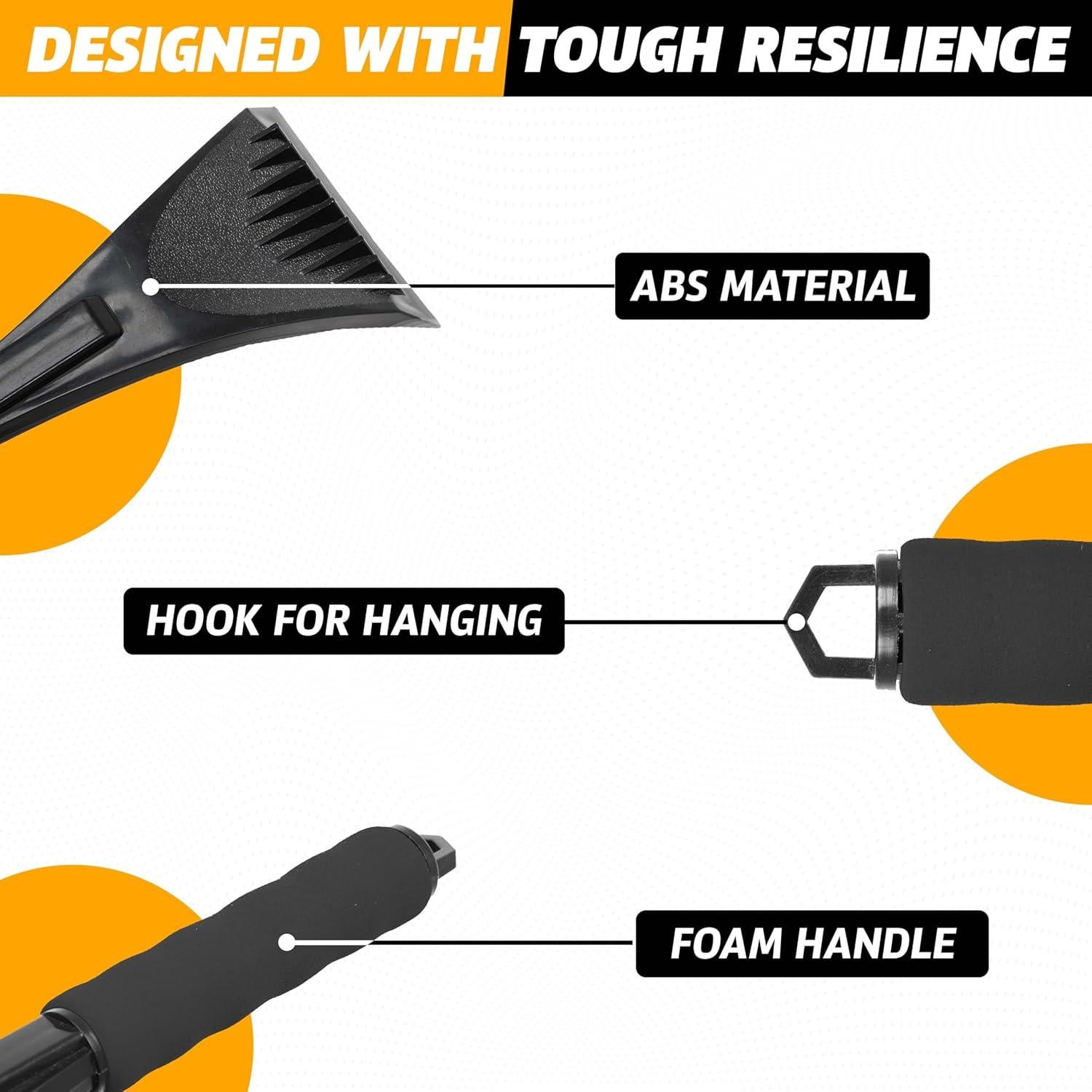 Raspador de Hielo EcoNour para Parabrisas 68.58 cm