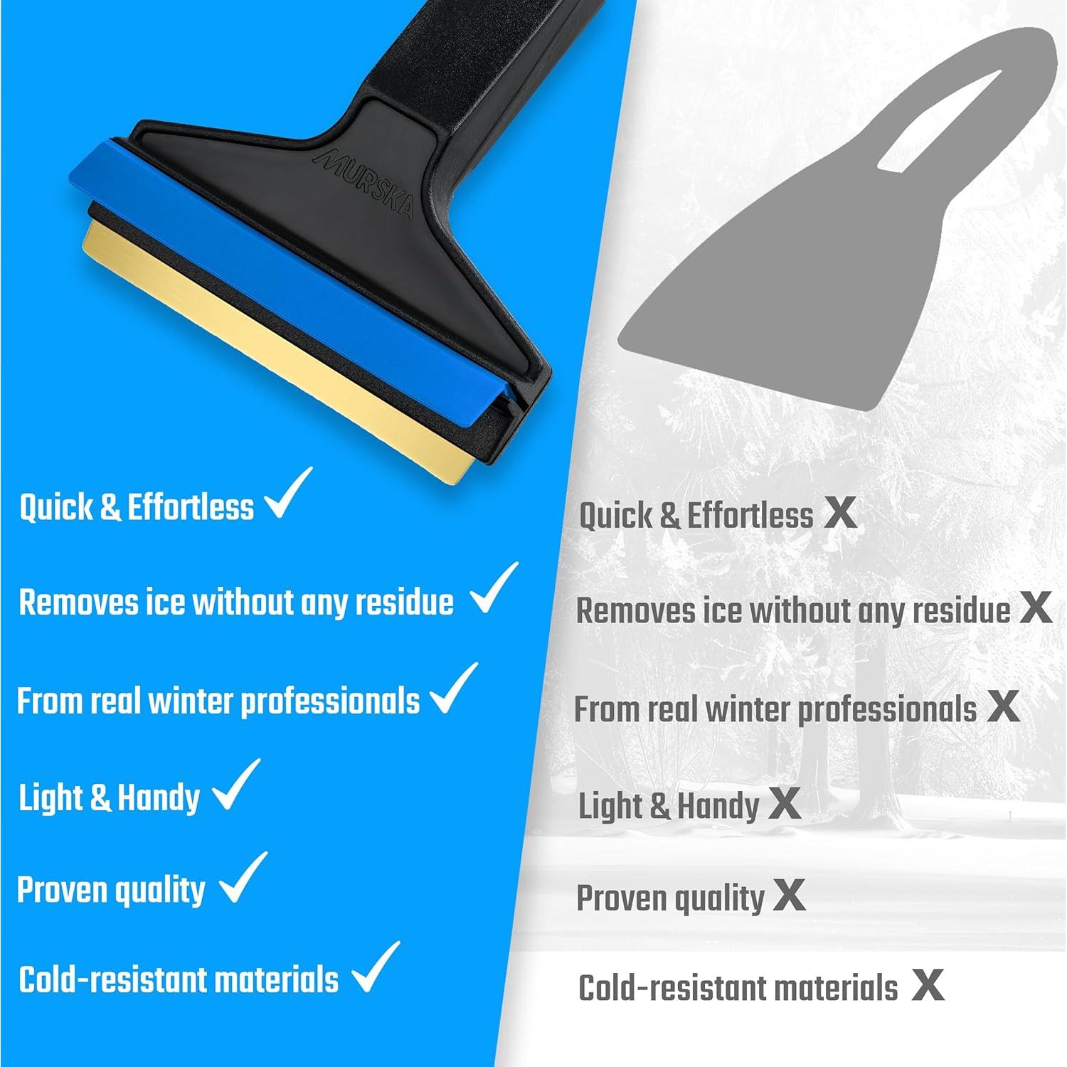 Raspador de Hielo Murska 2 Paquete 370mm Cuchilla de Latón