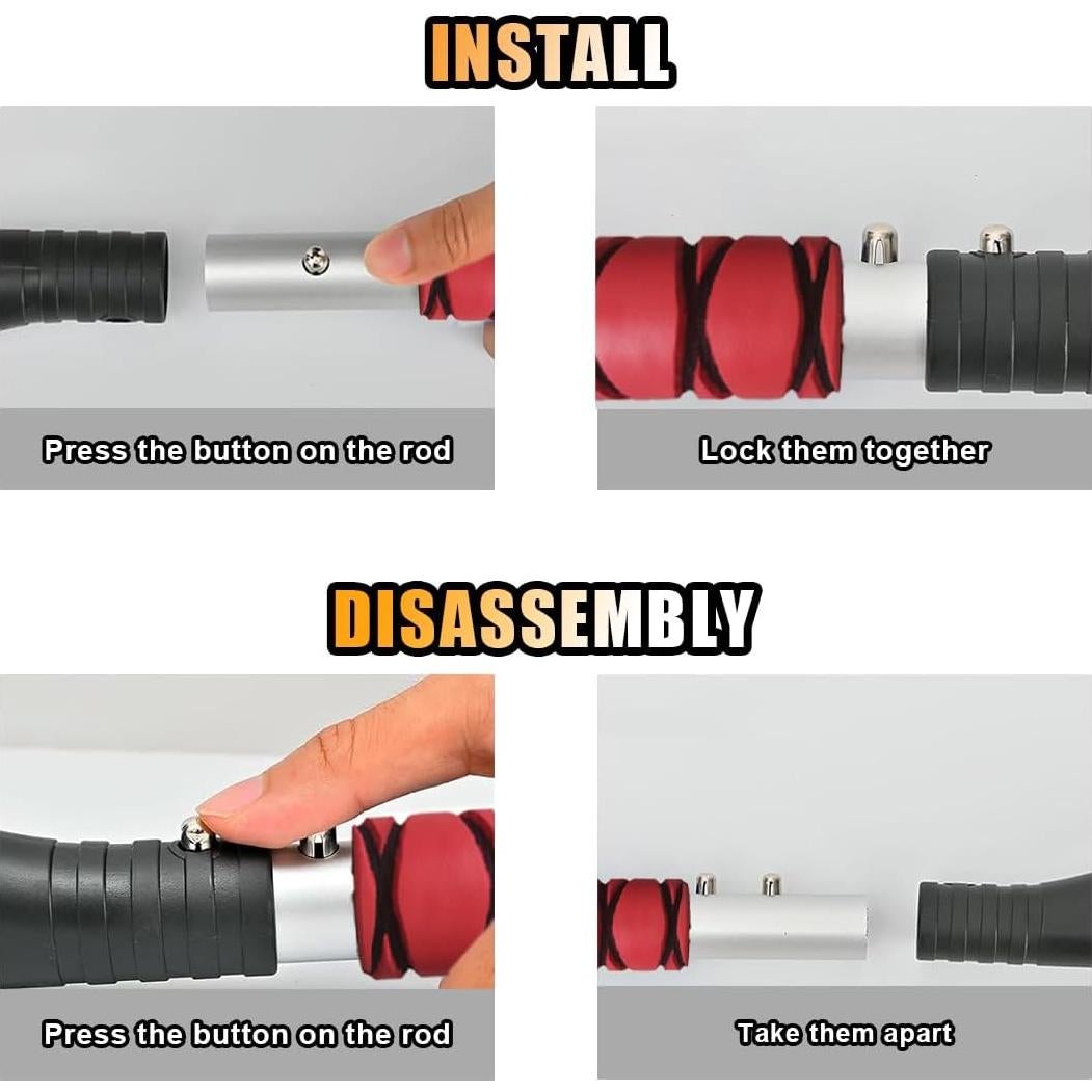 Cepillo de Nieve JOYCOURT 68.5 cm y Raspador de Hielo Rojo