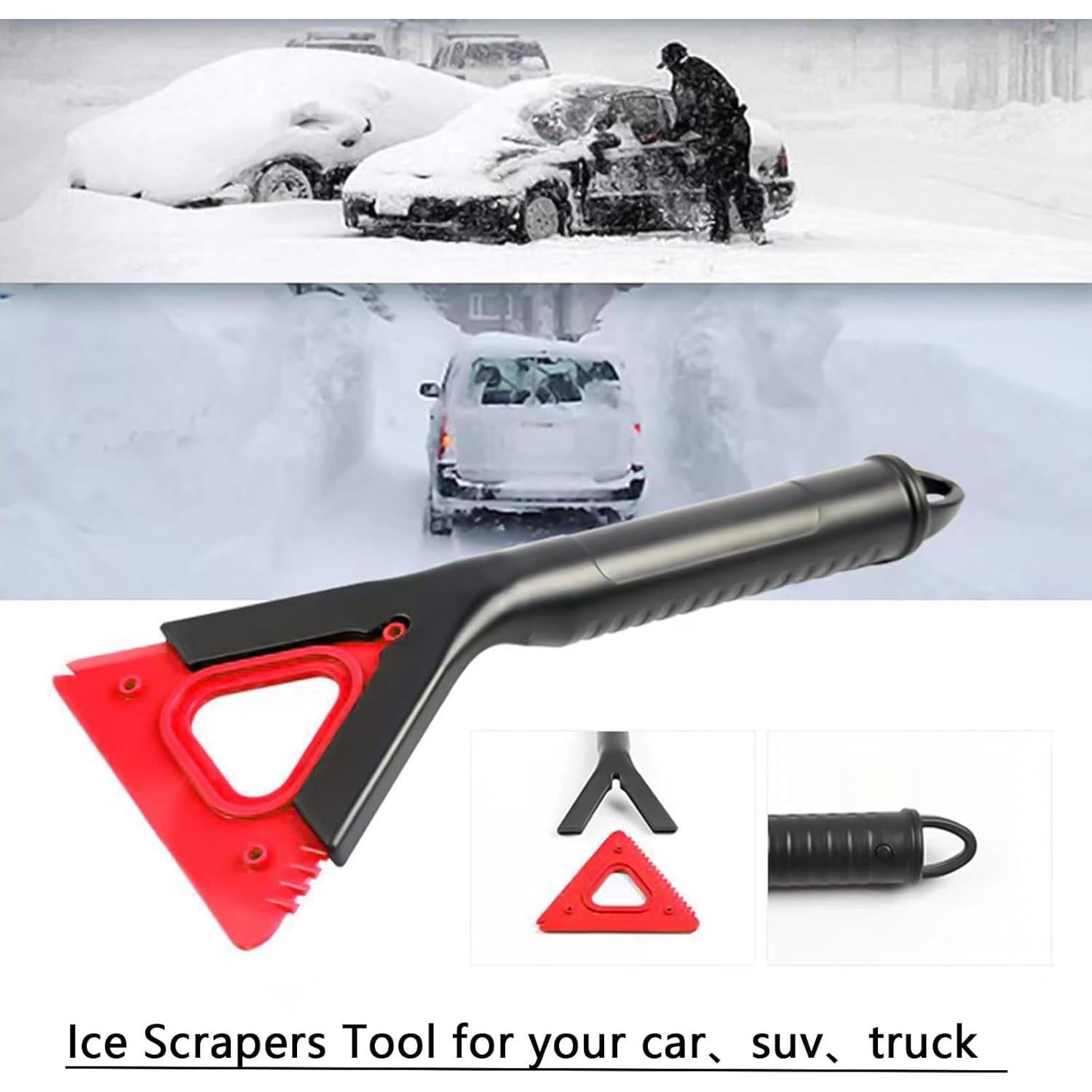 Raspador de Hielo Tinsaen 28.6 cm Multifuncional para Autos