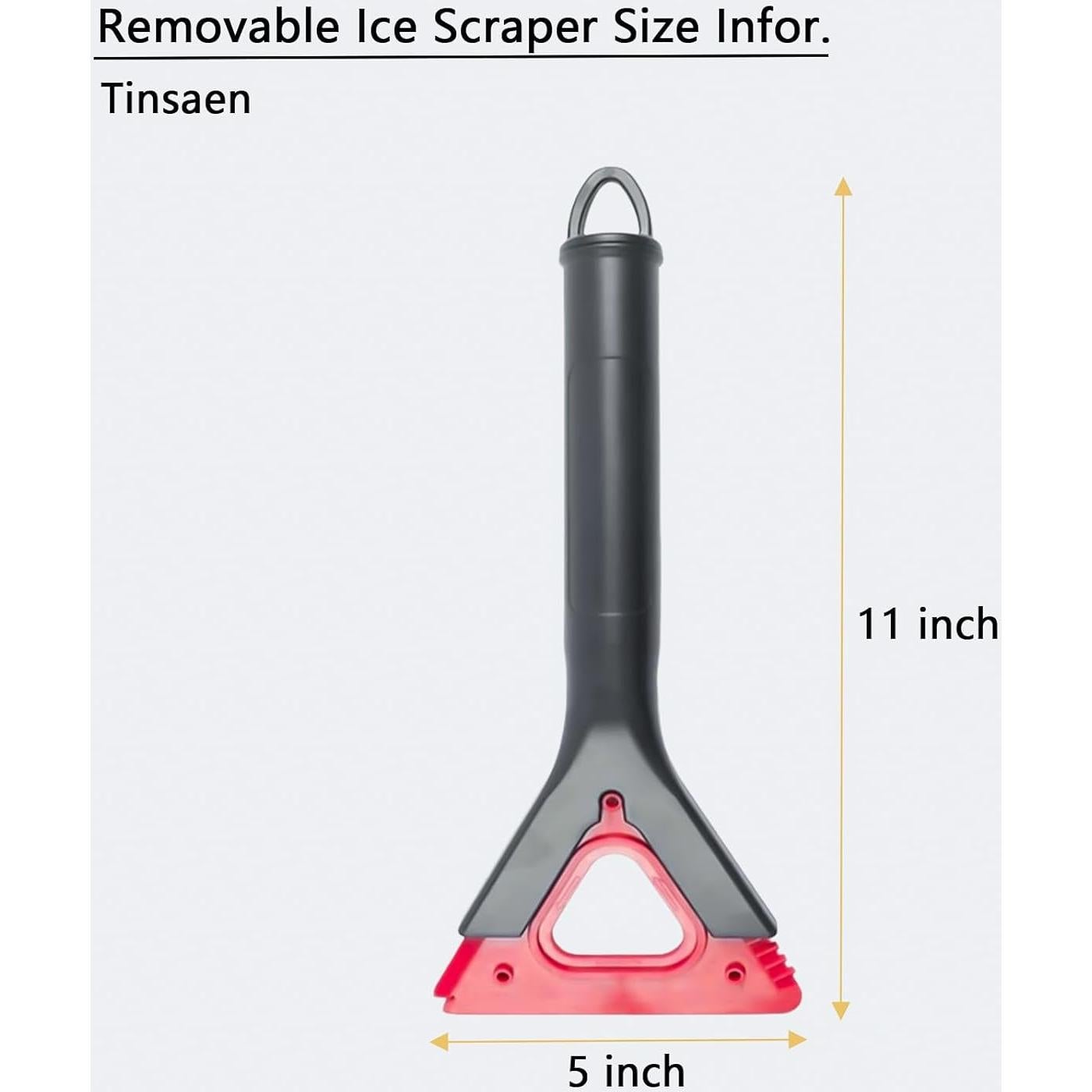 Raspador de Hielo Tinsaen 28.6 cm Multifuncional para Autos