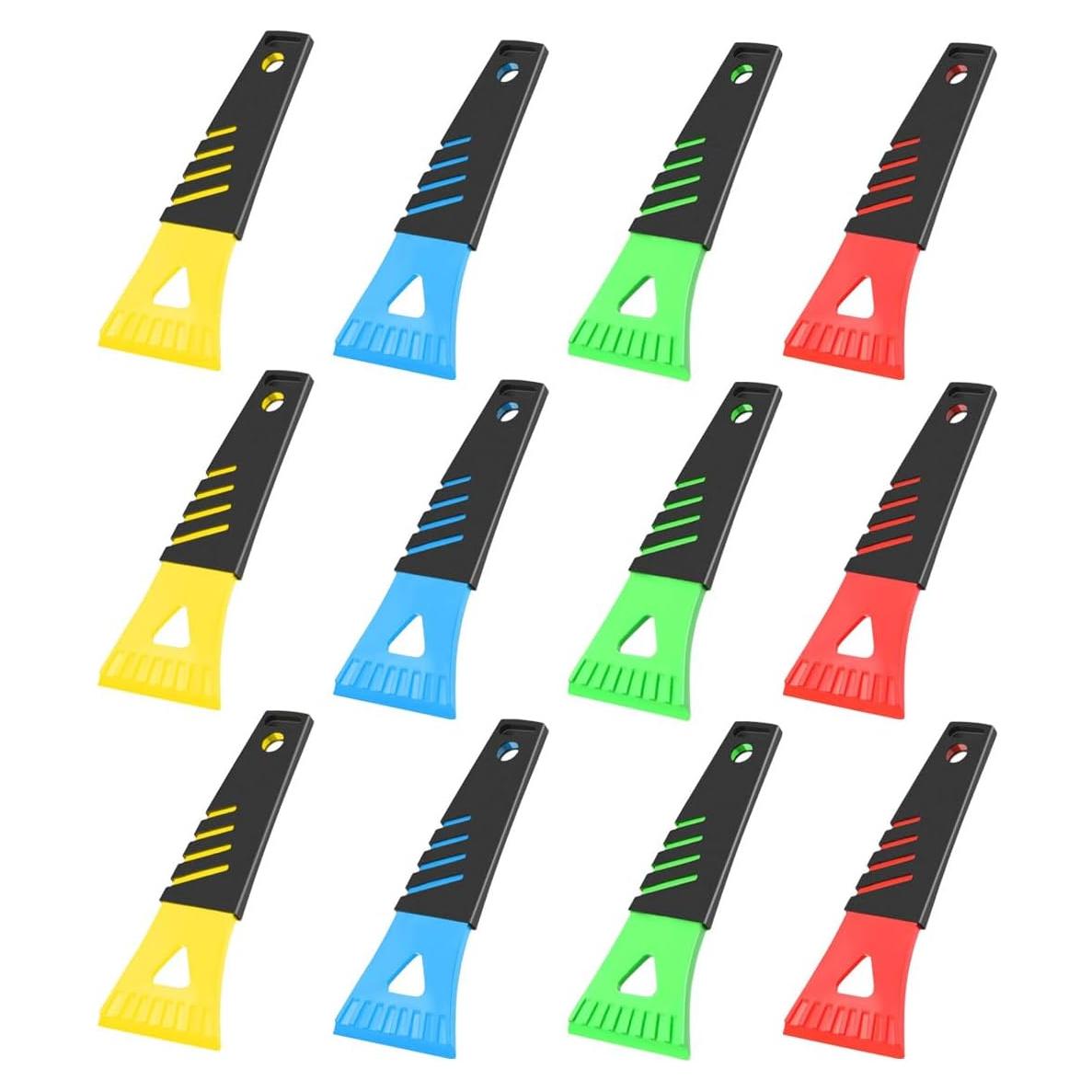 Raspador de Hielo para Coche GLSOWEE 12PCS 18.18x7.32cm