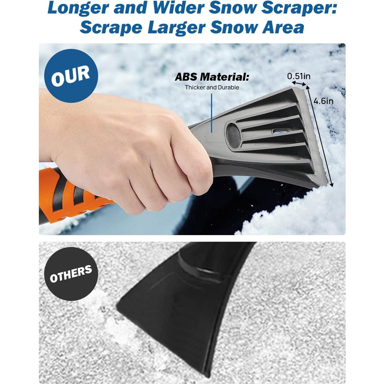 Cepillo de Nieve Extensible JOYTUTUS 105.41cm Naranja