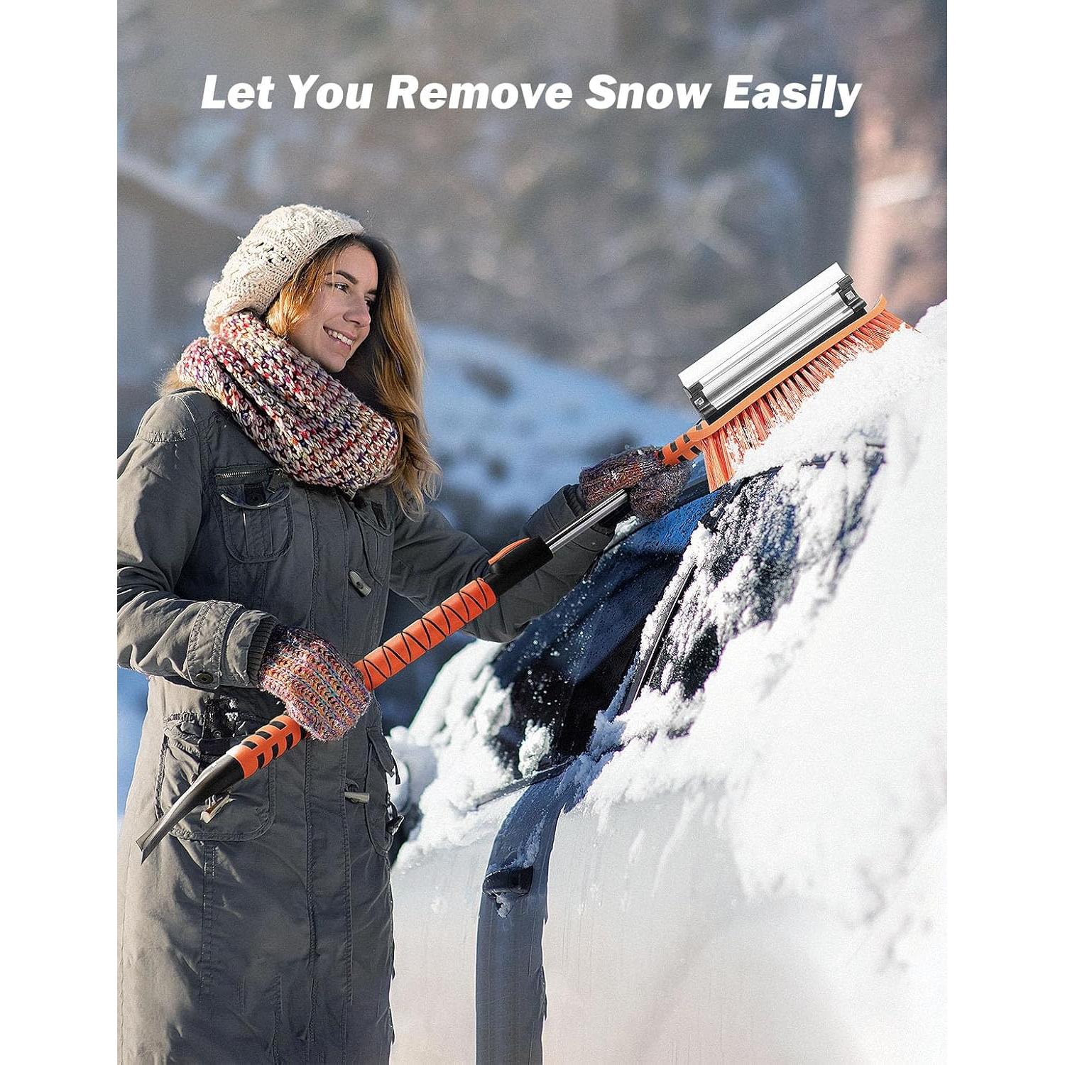 Cepillo de Nieve Extensible JOYTUTUS 105.41cm Naranja