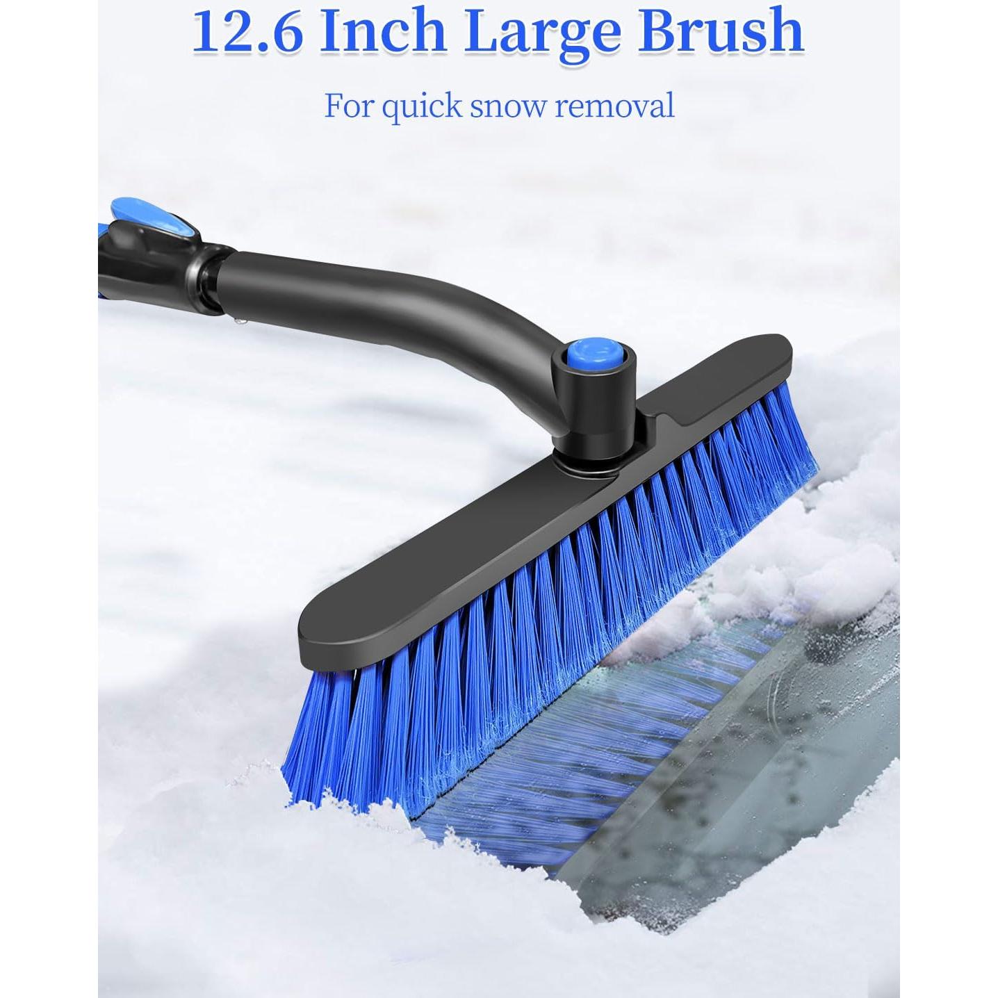 Cepillo de Nieve HEEYA 111.76 cm con Raspador de Hielo Azul