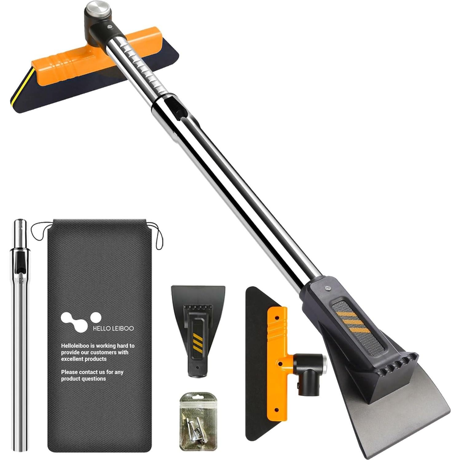 Raspador de Hielo y Cepillo de Nieve helloleiboo 100 cm