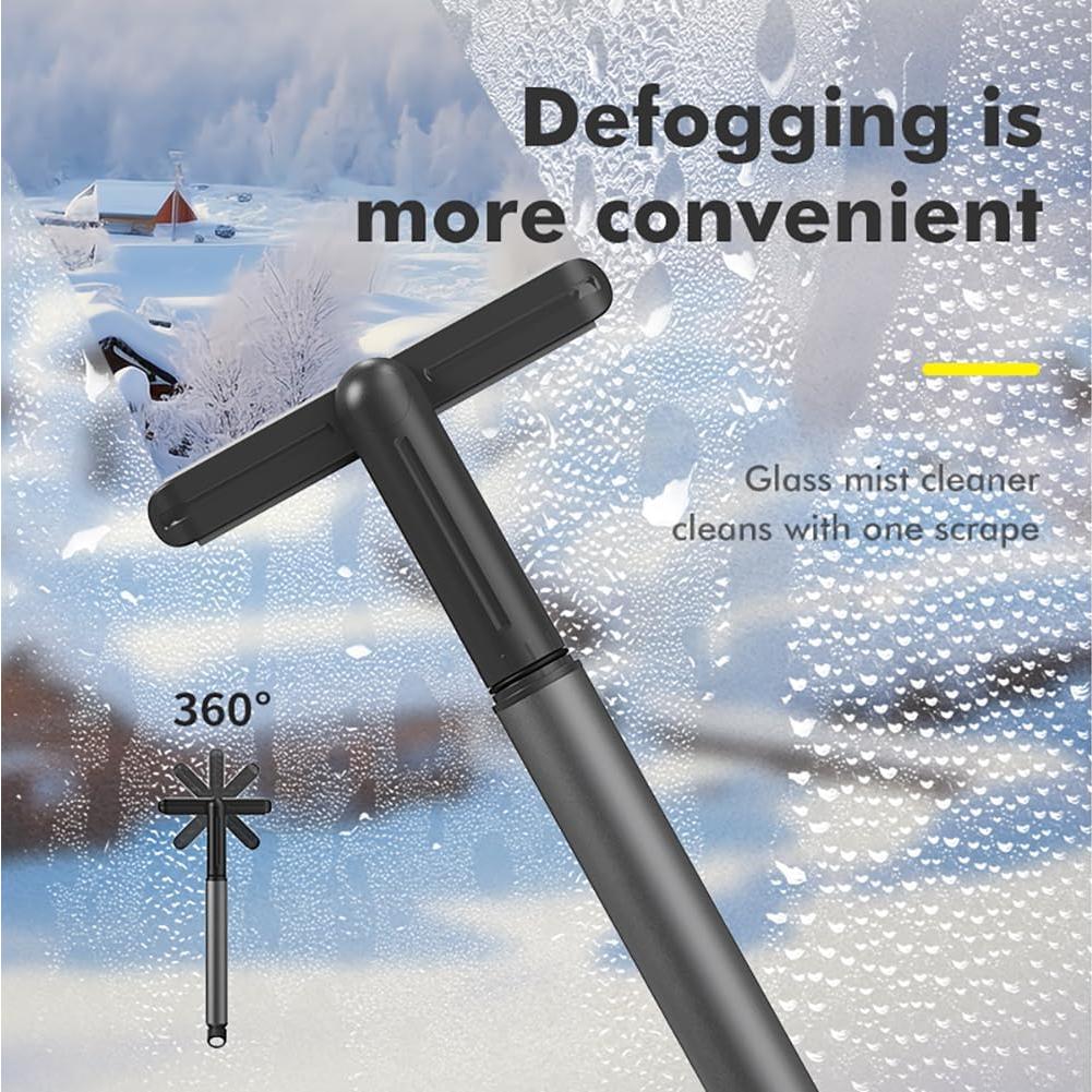 Raspador de Hielo 2 en 1 XTryfun con Limpiaparabrisas 360°