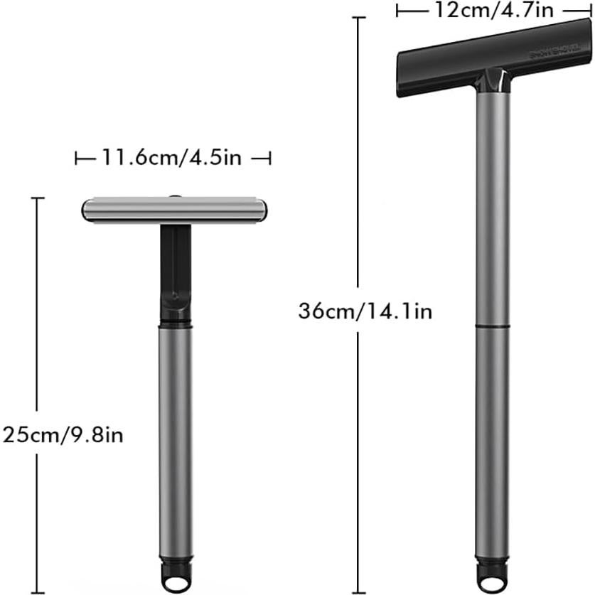 Raspador de Hielo 2 en 1 XTryfun con Limpiaparabrisas 360°