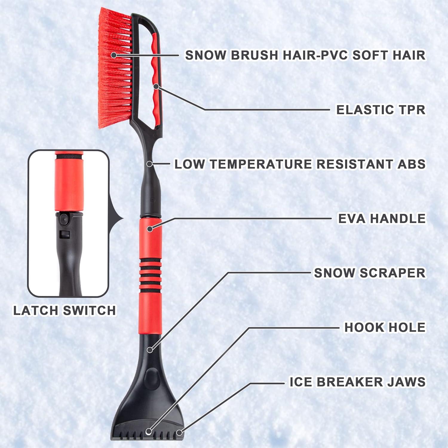 Cepillo de Nieve y Raspador de Hielo Cartman 66 cm