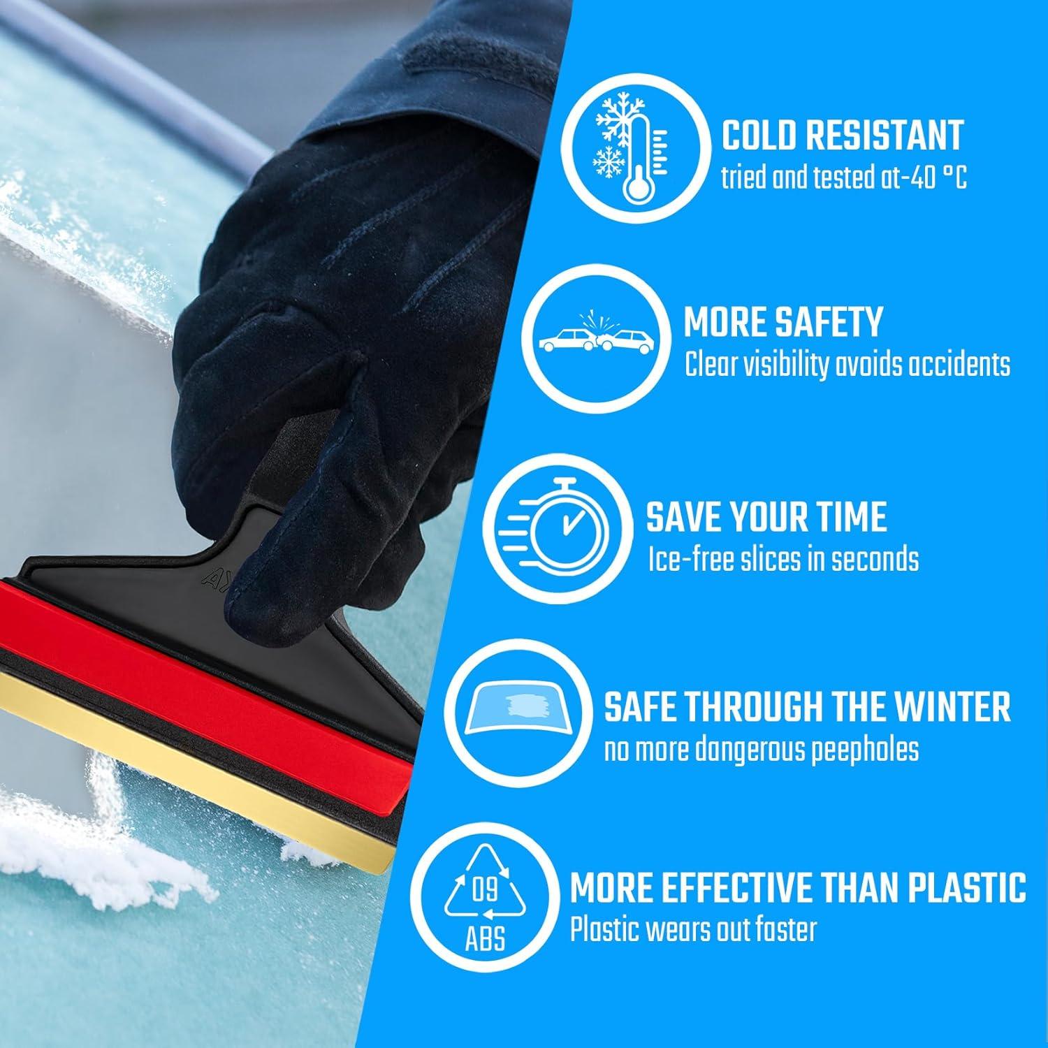 Raspador de Hielo Murska con Cuchilla de Latón - 21 cm