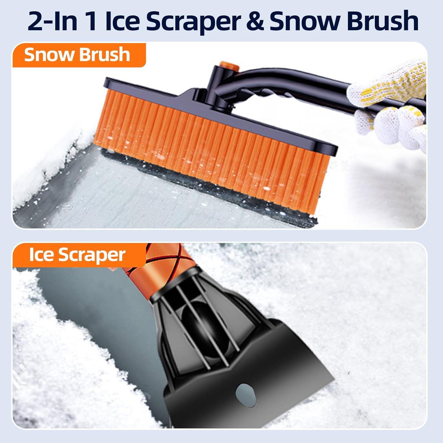 Cepillo de Nieve y Raspador de Hielo SyFednn 29 cm 3 en 1