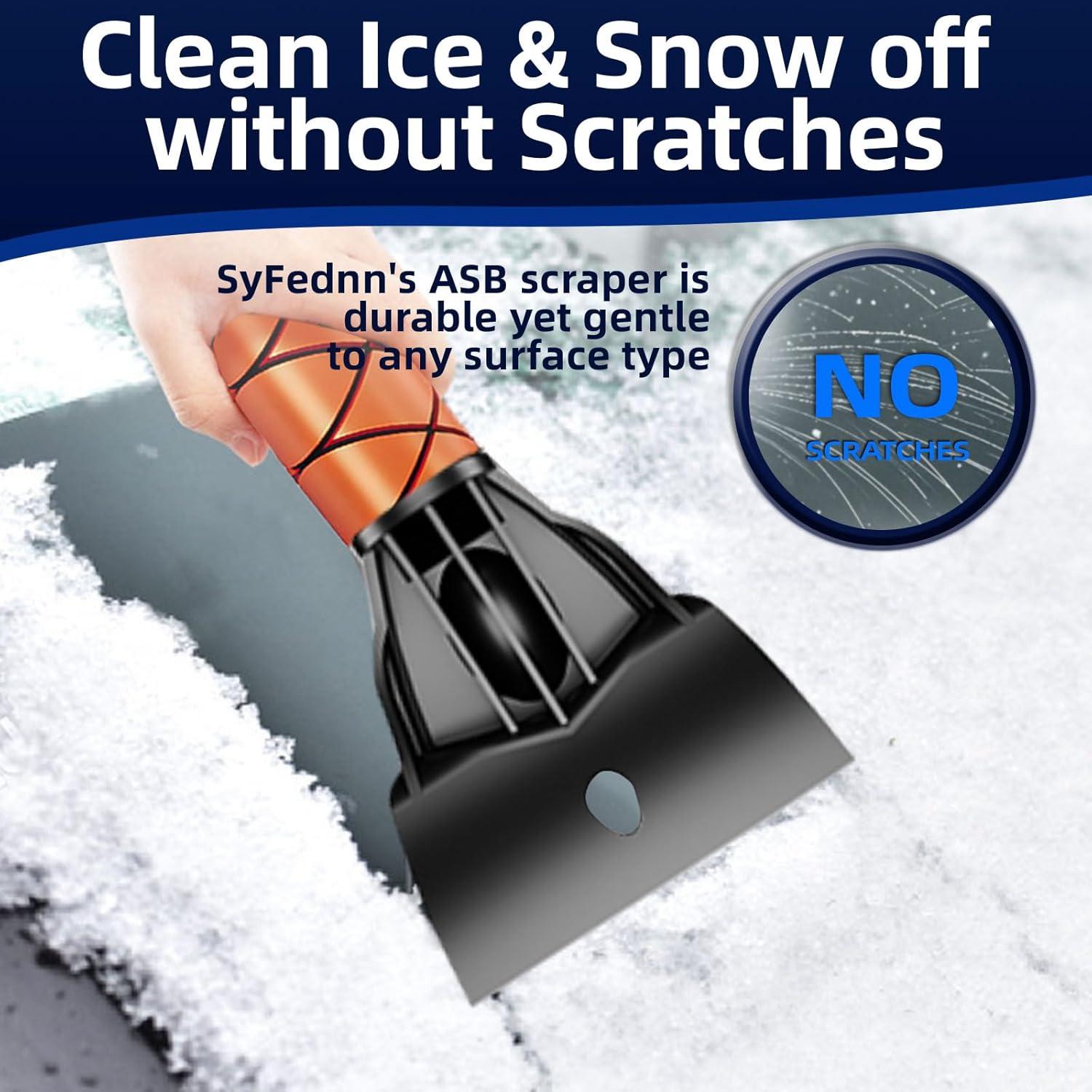 Cepillo de Nieve y Raspador de Hielo SyFednn 29 cm 3 en 1