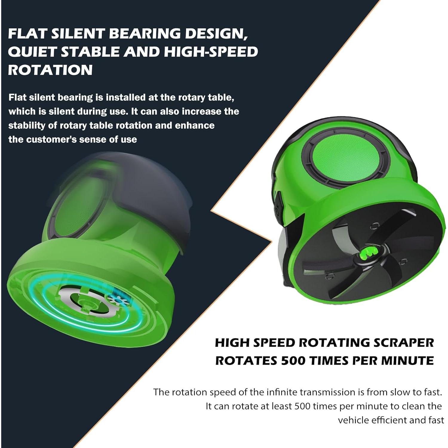 Raspador de Hielo Eléctrico Asenron 3 en 1 Portátil 0.83 kg