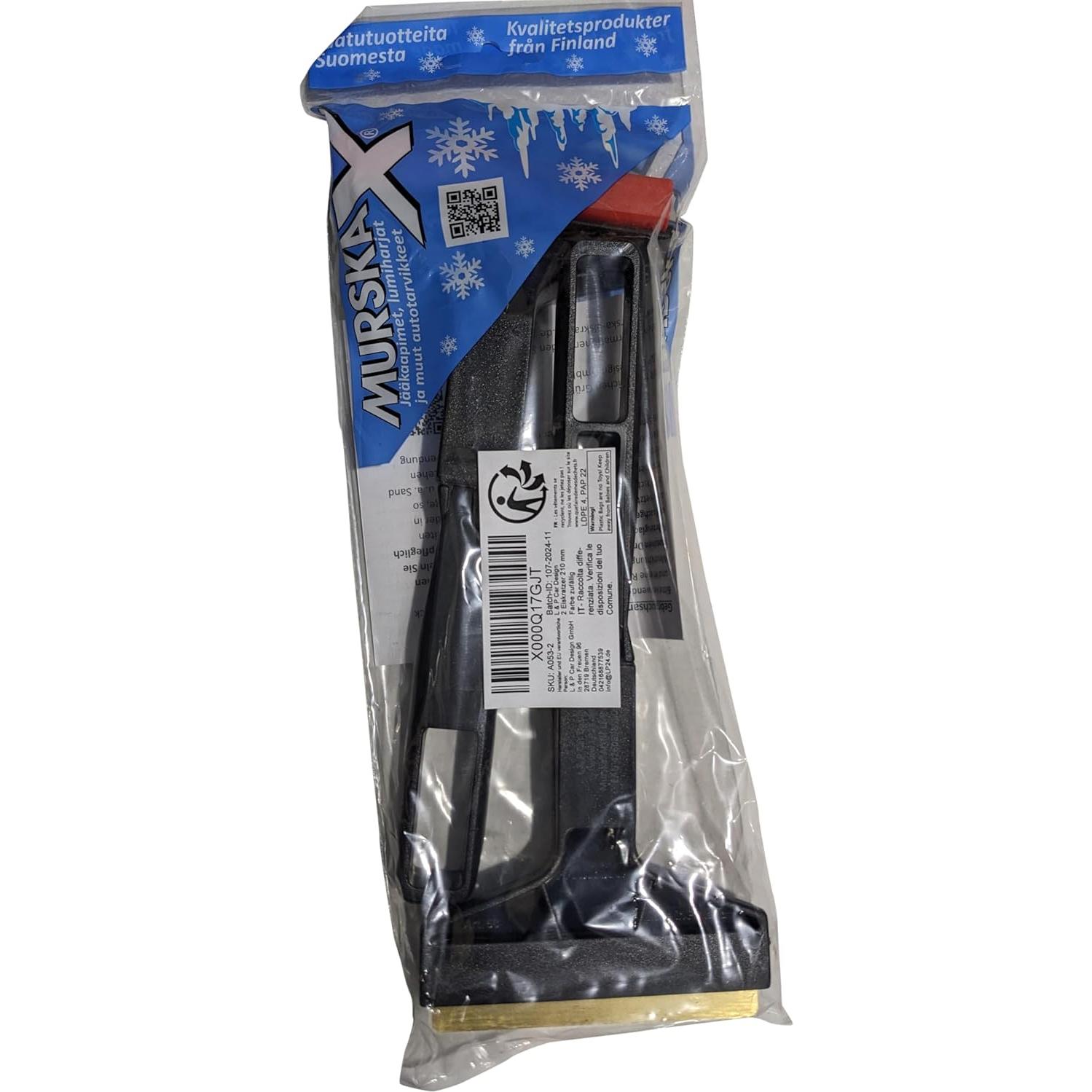 Raspador de Hielo L&P Murska A053-2 210mm Cuchilla de Latón