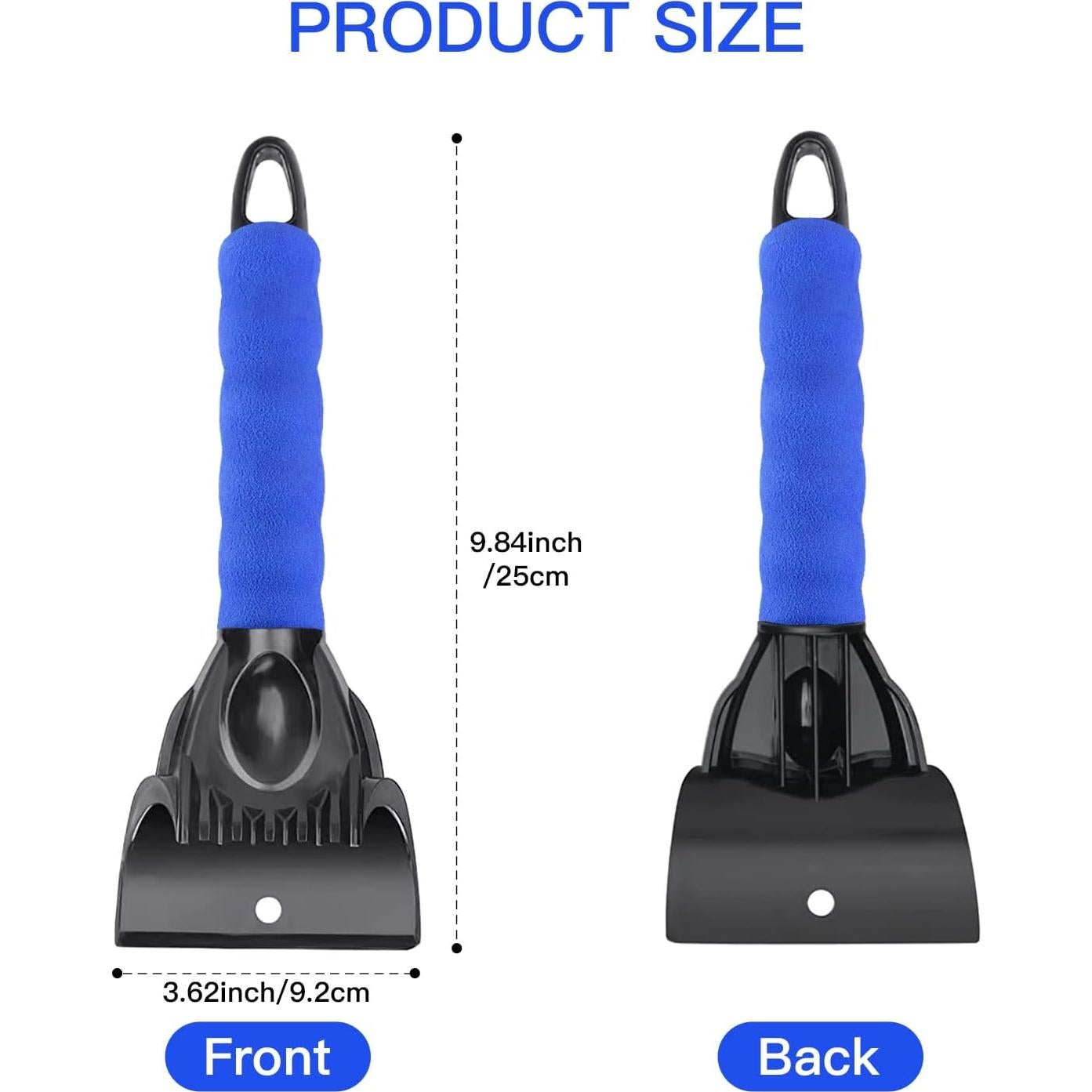 Raspador de Hielo y Nieve Kairiyard 25.4 cm con Agarre Ergonómico